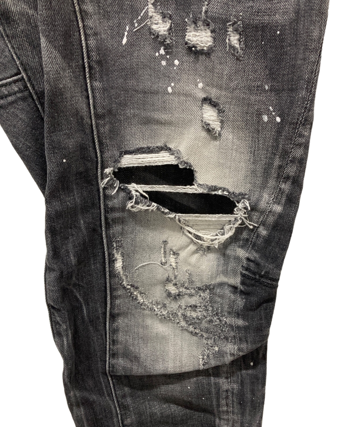 中古・古着通販】DSQUARED2 (ディースクエアード) ダメージ加工デニム