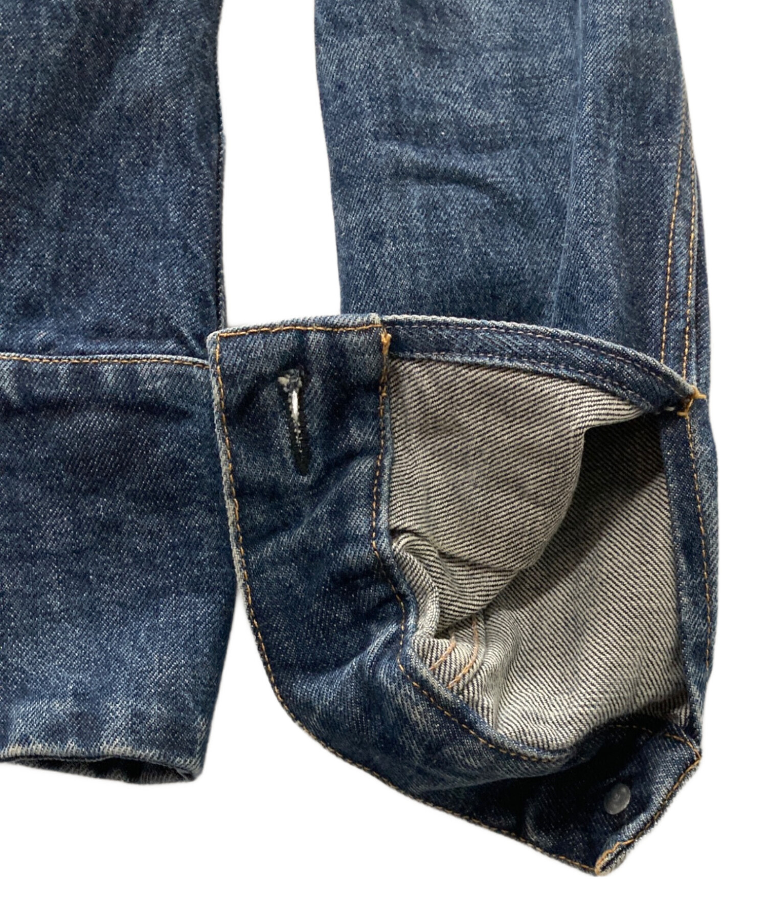Helmut Lang 本人期 1998 インディゴデニムジャケット サイズ38 中古・古着通販】HELMUT LANG (ヘルムートラング) デニムジャケット