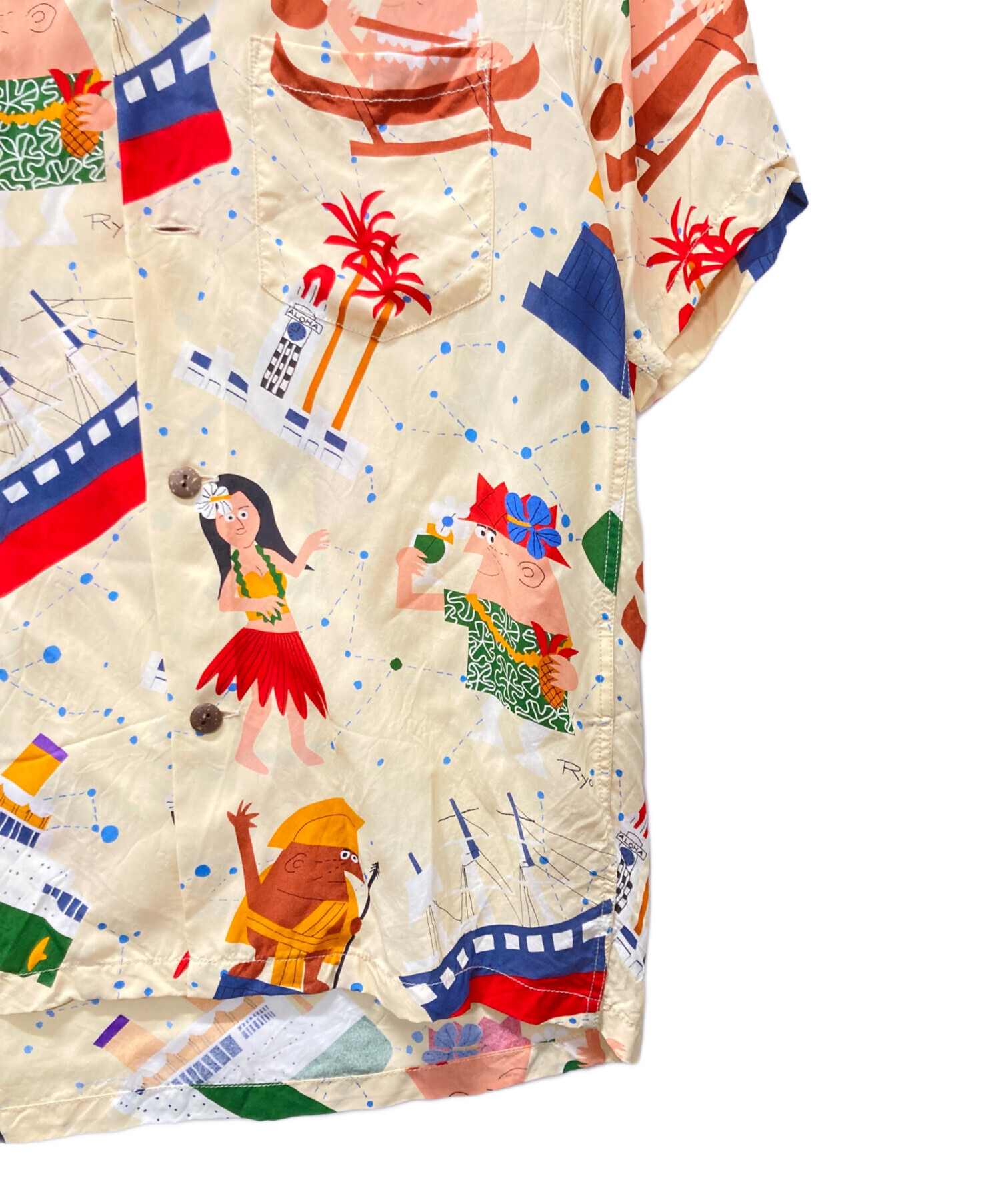 中古・古着通販】SUN SURF (サンサーフ) KEONI OF HAWAII (ケオニオブ 