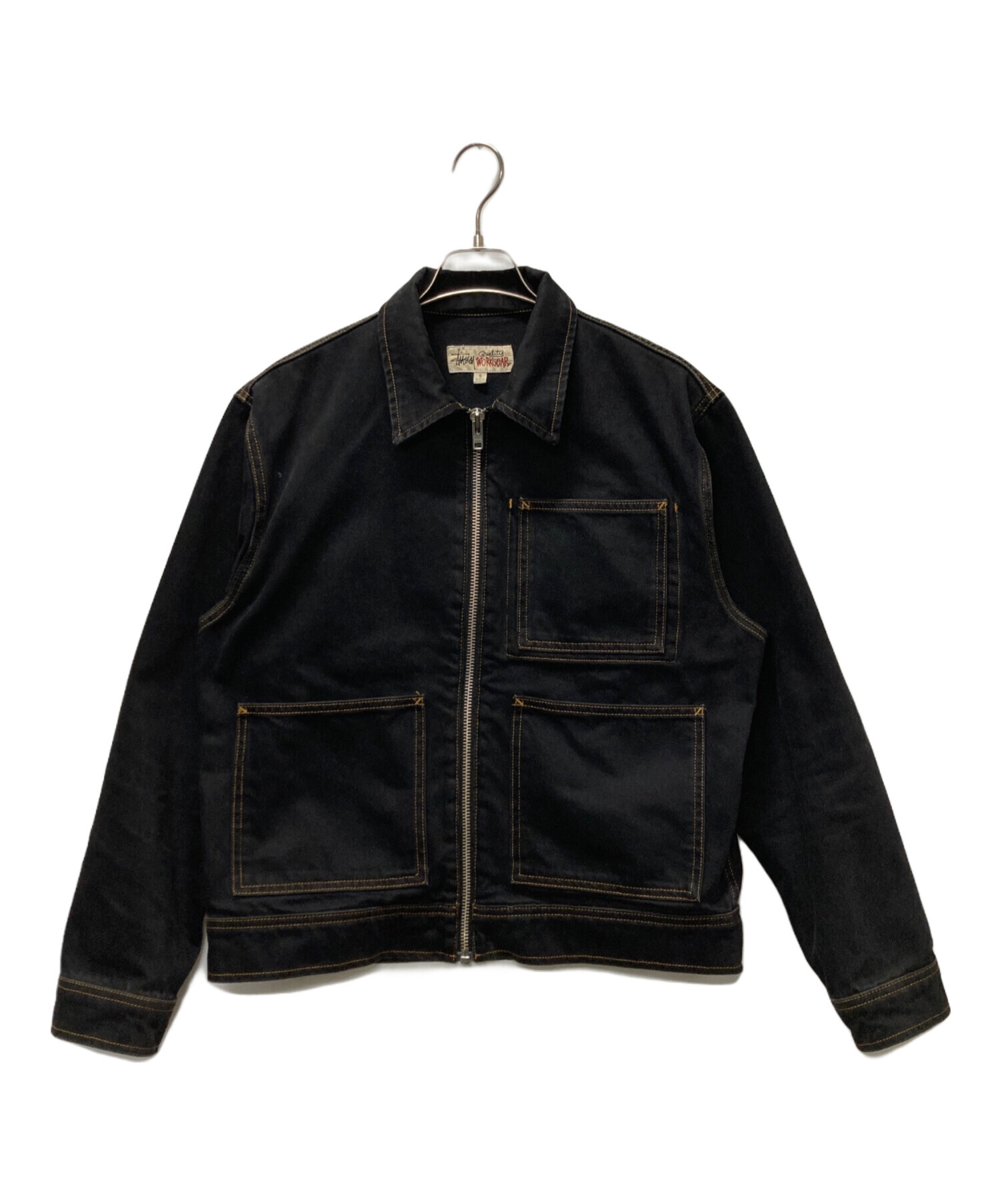 中古・古着通販】stussy (ステューシー) Denim Zip Work Jacket