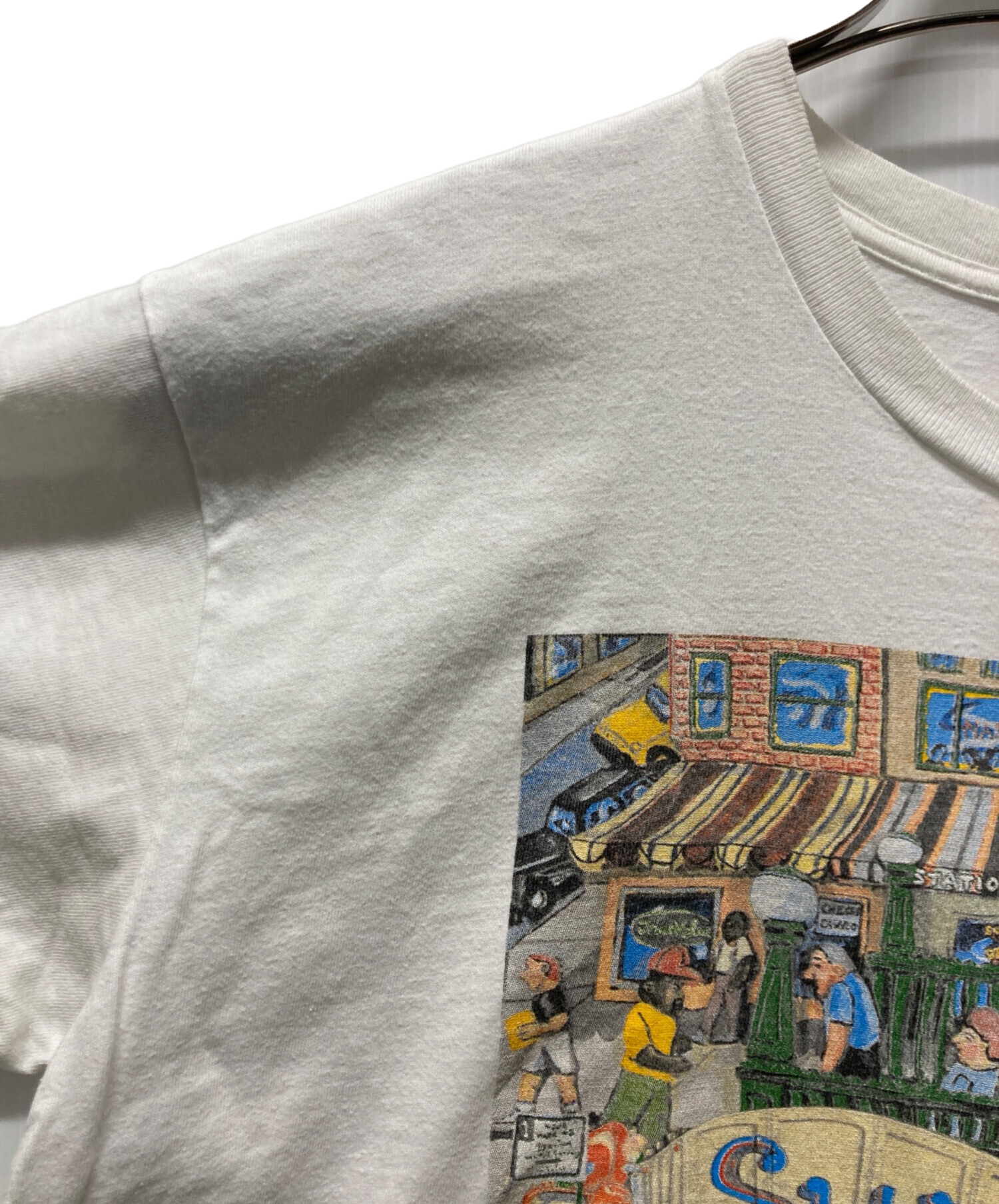 中古・古着通販】SUPREME (シュプリーム) Manhattan Tee ホワイト