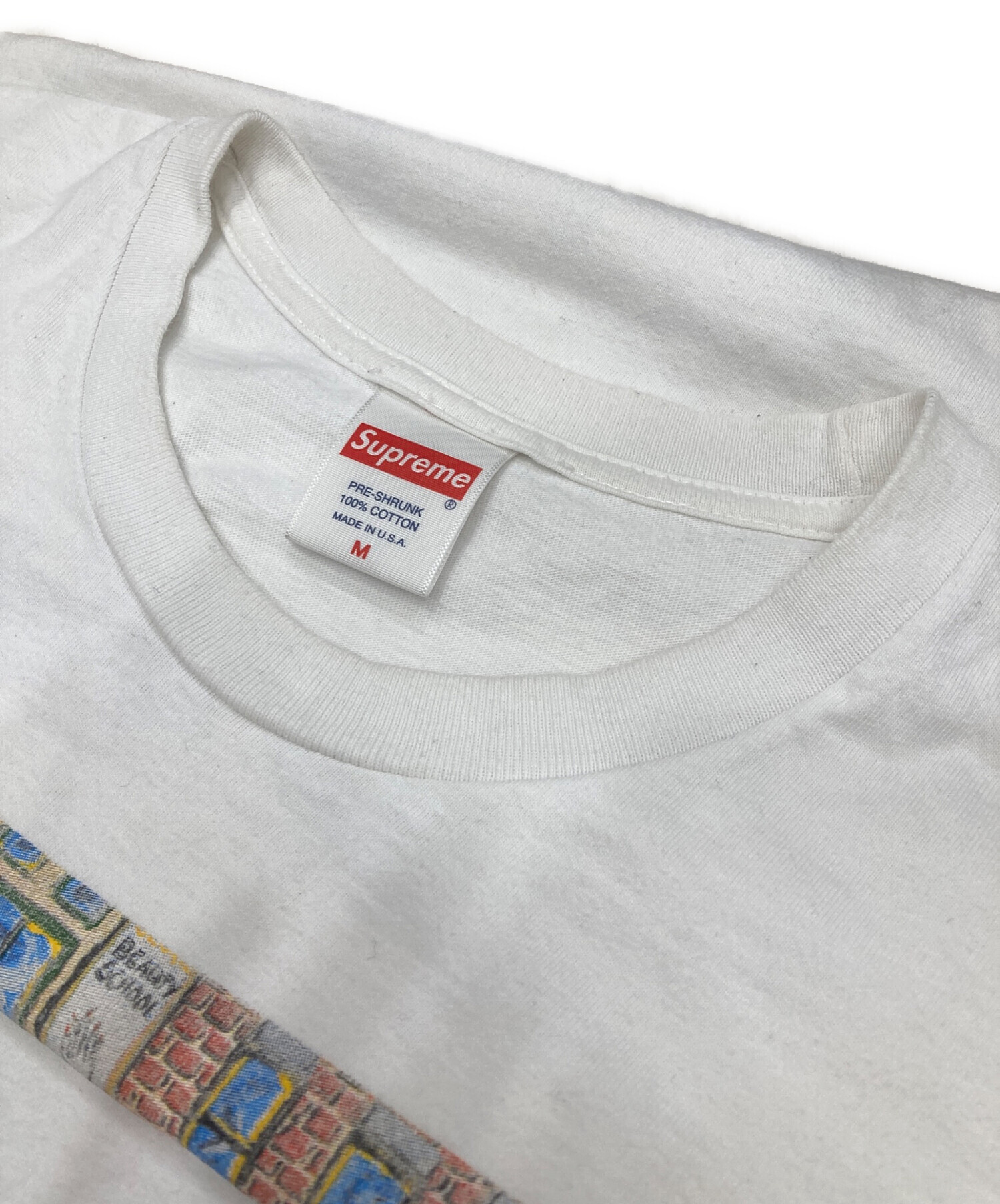 中古・古着通販】SUPREME (シュプリーム) Manhattan Tee ホワイト 