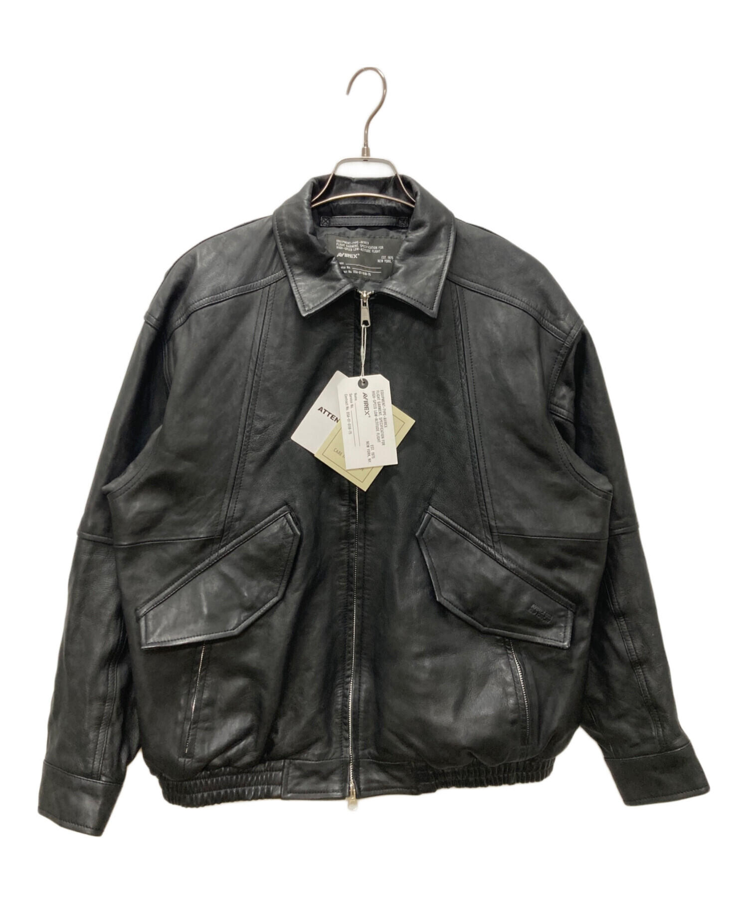 中古・古着通販】AVIREX (アヴィレックス) LEATHER CWU BLOUSON/レザー 