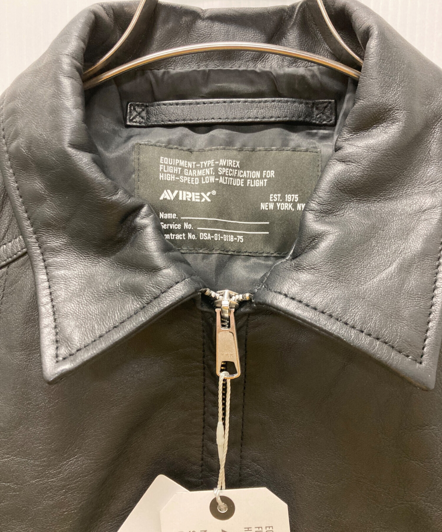 中古・古着通販】AVIREX (アヴィレックス) LEATHER CWU BLOUSON/レザー 