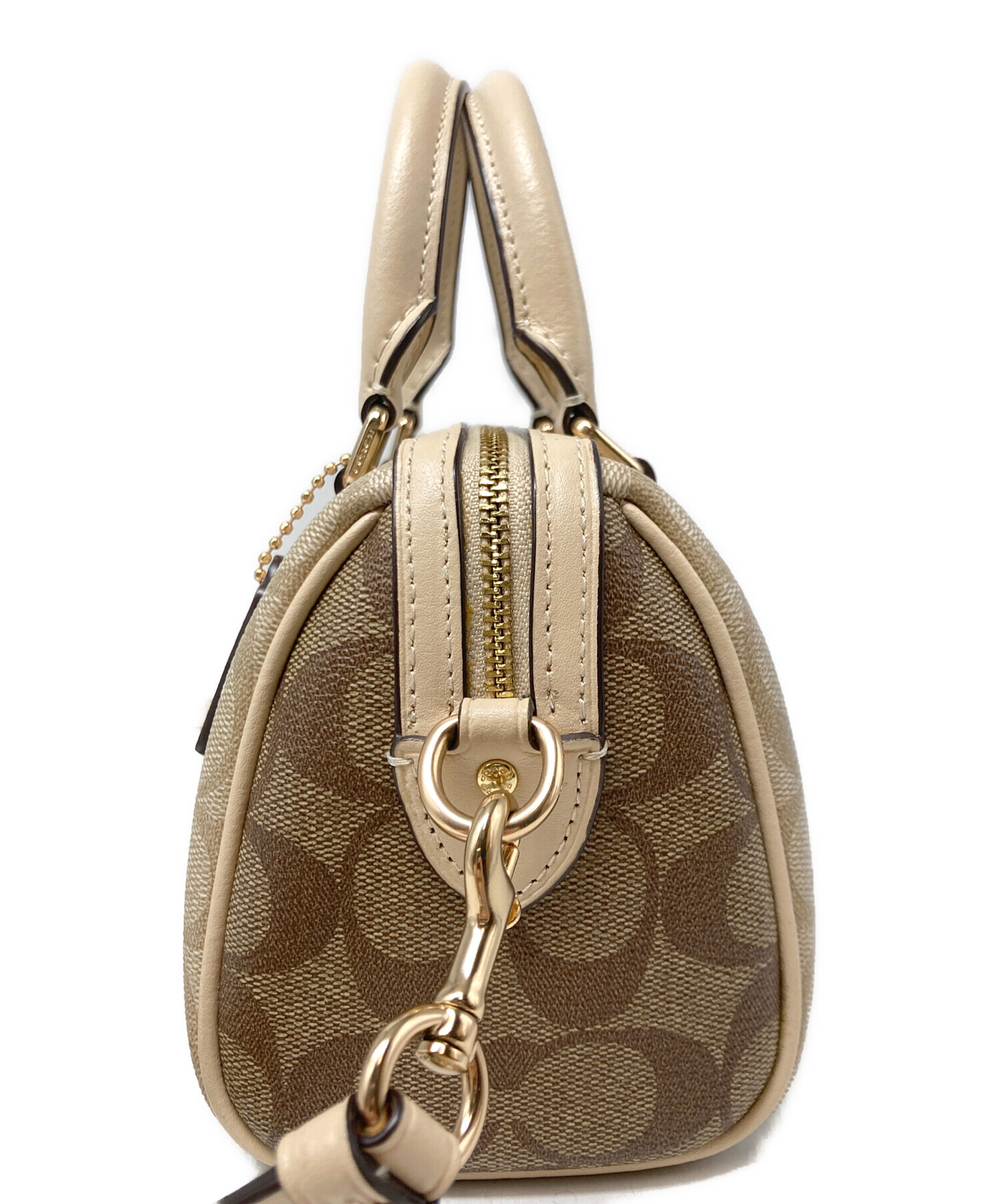中古・古着通販】COACH (コーチ) ミニ ローアン サッチェル・ブロック 