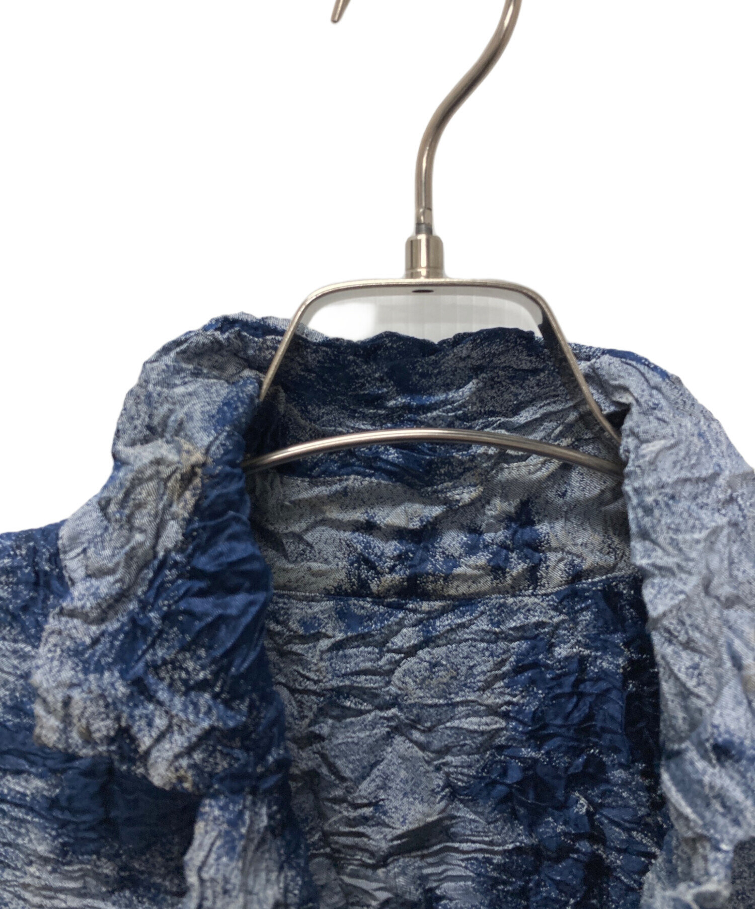 中古・古着通販】ISSEY MIYAKE (イッセイミヤケ) メッシュ切替コットン 