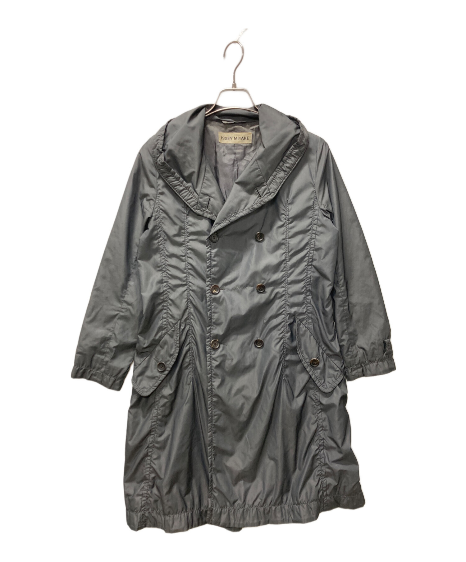 中古・古着通販】ISSEY MIYAKE (イッセイミヤケ) スタンドカラー 