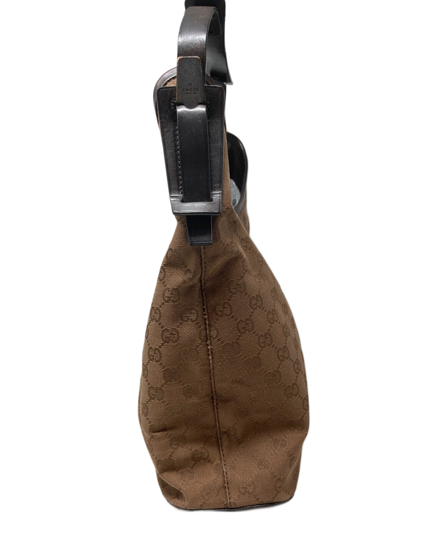 中古・古着通販】GUCCI (グッチ) GGキャンバス ワンショルダーバッグ
