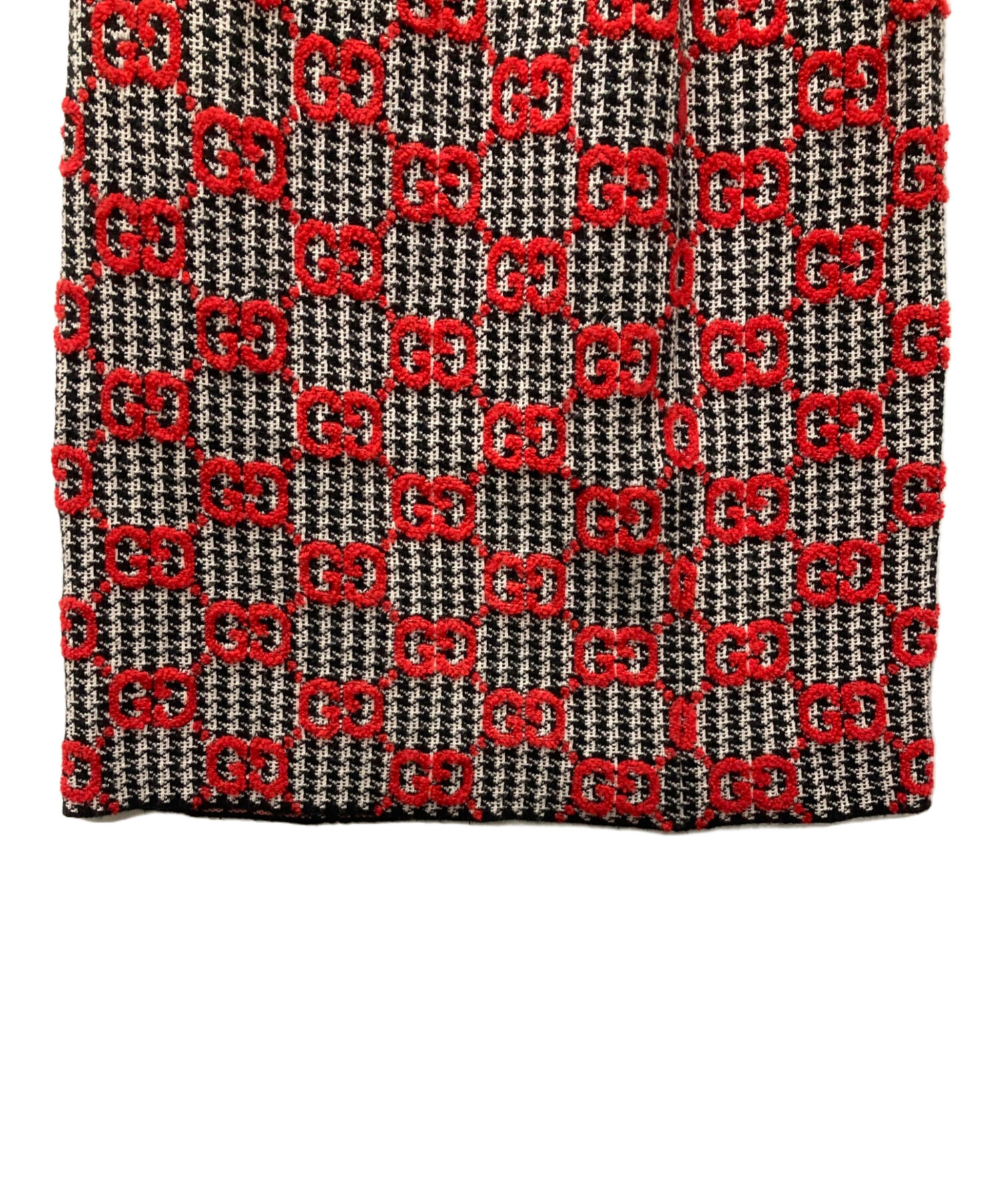 中古・古着通販】GUCCI (グッチ) GGブークレ・ピエドプール・スカート