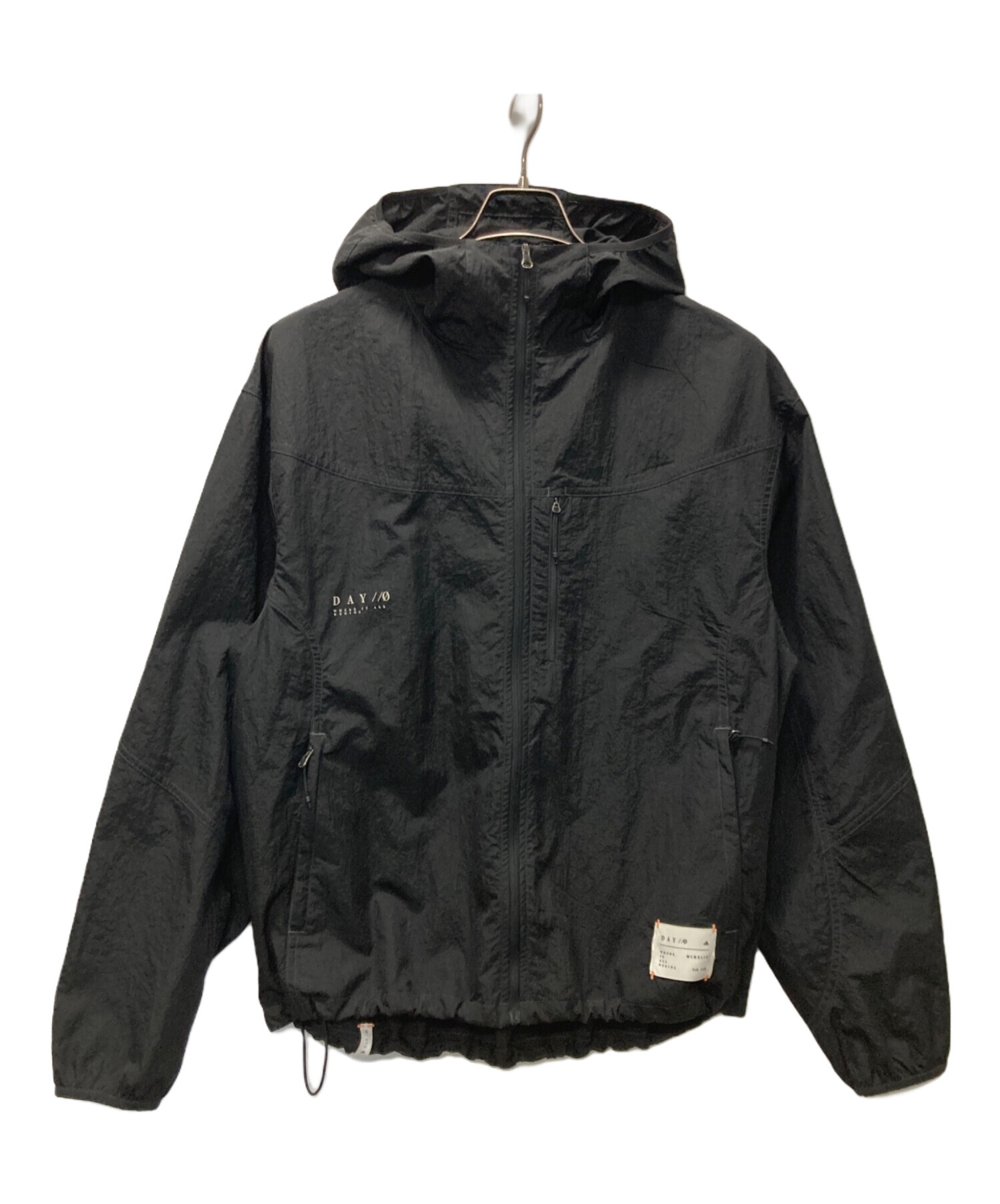 adidas　アディダンス　ナイロンジャケット　黒　メンズLサイズ　国旗タグ古着 中古・古着通販】adidas (アディダス) ナイロンジャケット ブラック