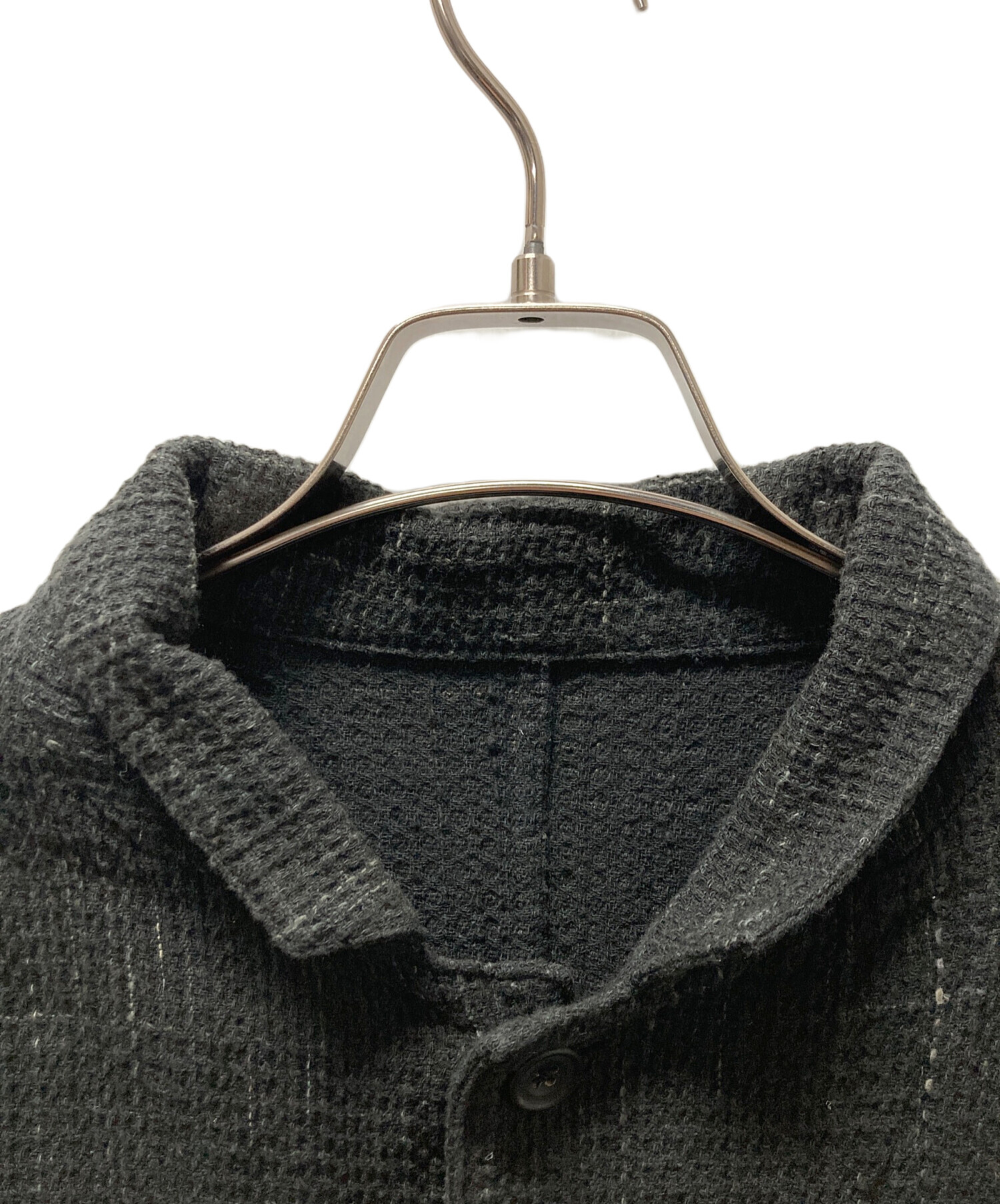【新品未使用】COLINA コリーナ Workers Jacket ブラック 中古・古着通販】COLINA (コリーナ) garabo sashiko kasuri atelier