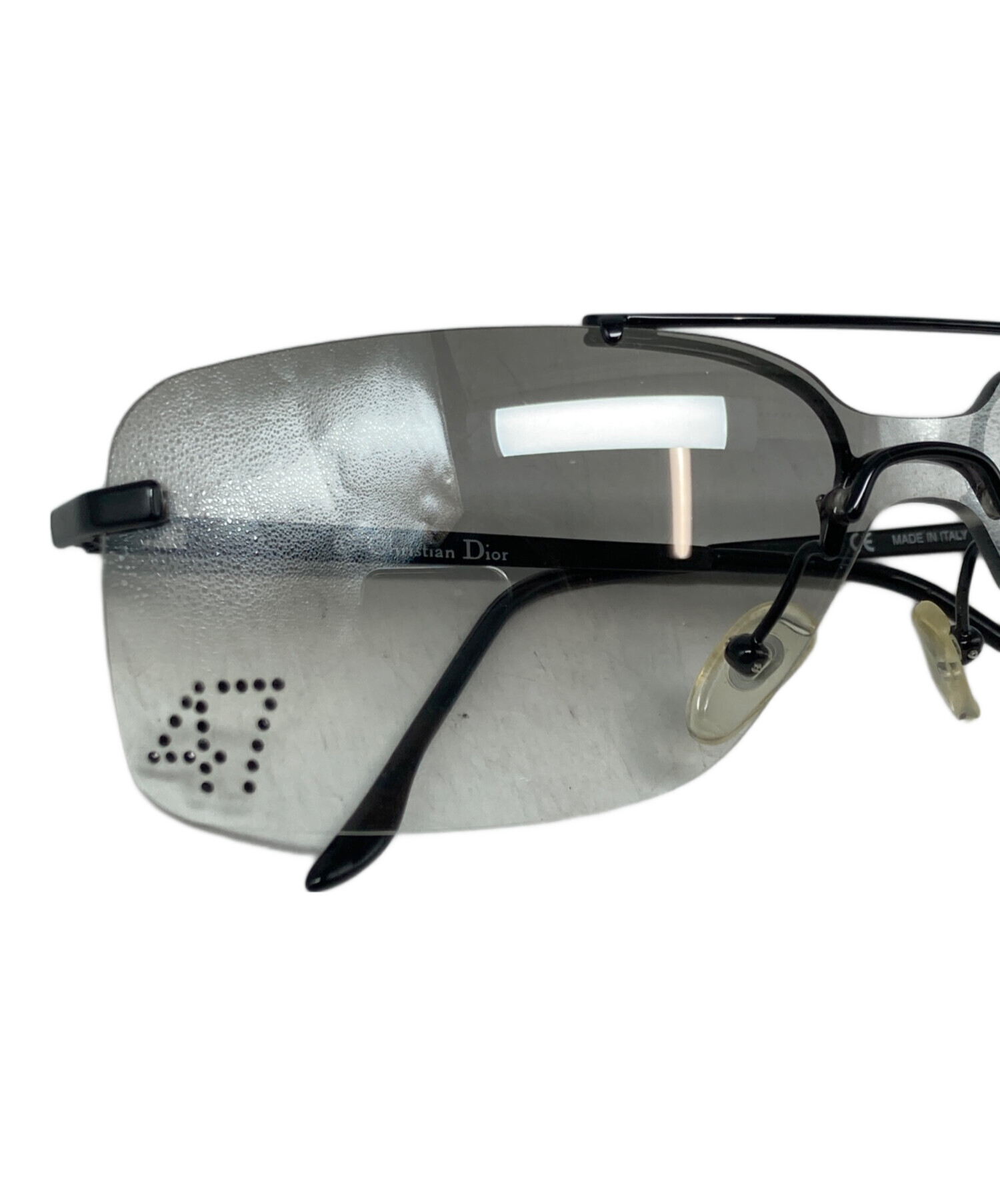 希少　Dior ディオール　サングラス　スパイダー　ロゴ　ストーン　ブラウン 中古・古着通販】Christian Dior (クリスチャン ディオール) 47ライン