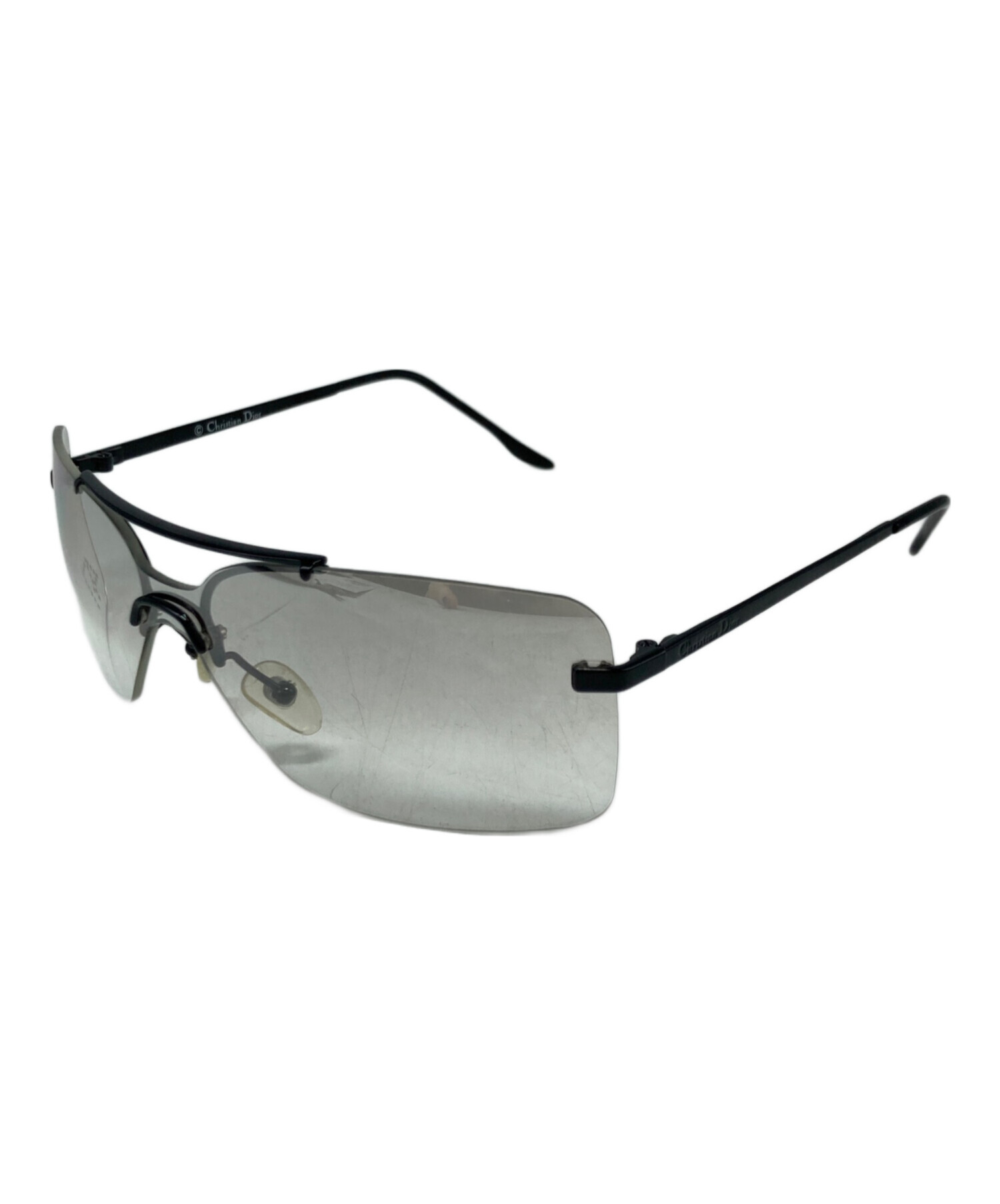 【極美品】Christian Dior ラインストーン　サングラス　スクエア 中古・古着通販】Christian Dior (クリスチャン ディオール) 47ライン