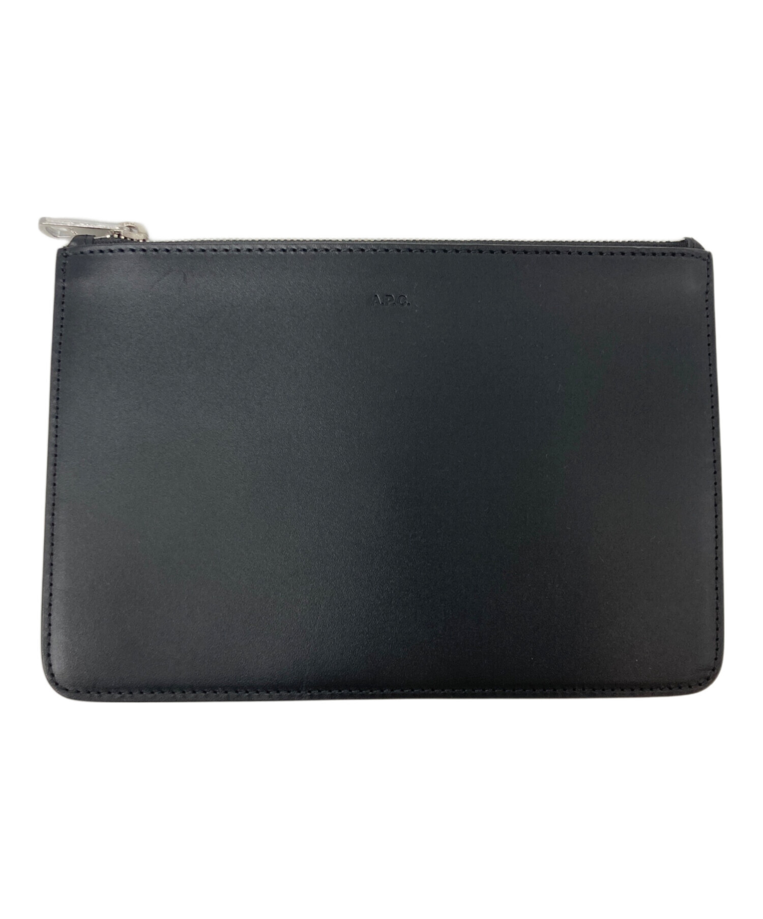 中古・古着通販】A.P.C. (アーペーセー) クラッチバッグ/レザーポーチ 中古・古着通販】A.P.C. (アーペーセー) クラッチバッグ/レザーポーチ
