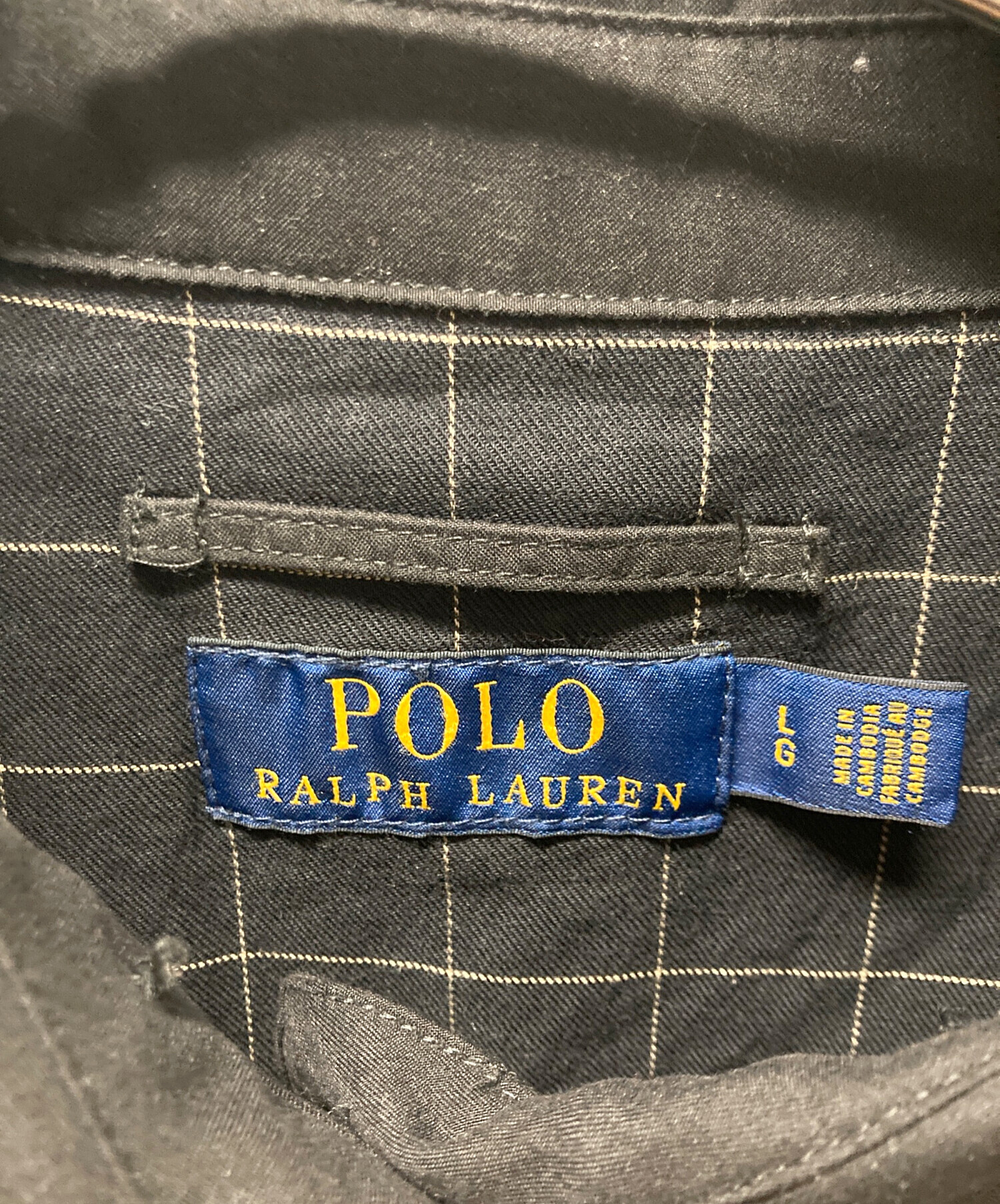 POLO RALPH LAUREN 黒 Lサイズ　タグ無し新品未使用 中古・古着通販】POLO RALPH LAUREN (ポロ・ラルフローレン) スイング