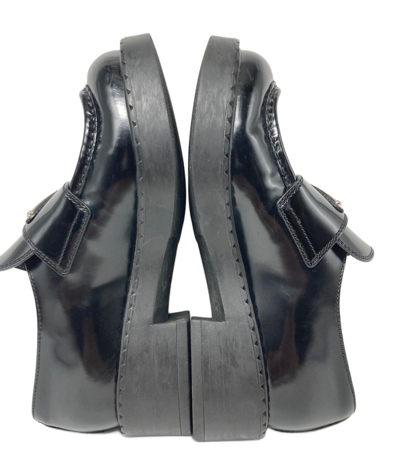 中古・古着通販】PRADA (プラダ) チョコレート ブラッシュドレザー