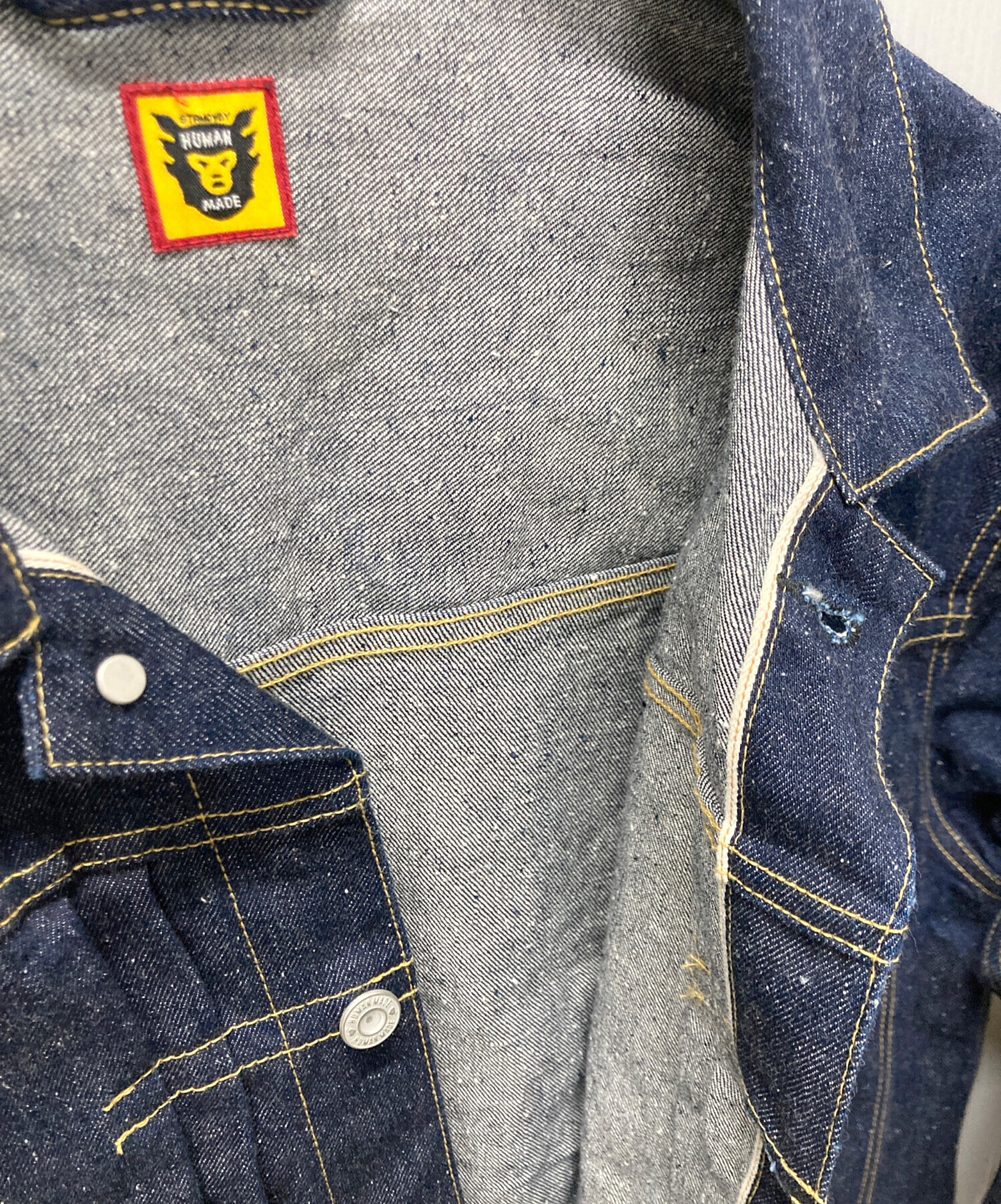 中古・古着通販】HUMAN MADE (ヒューマンメイド) DENIM WORK JACKET