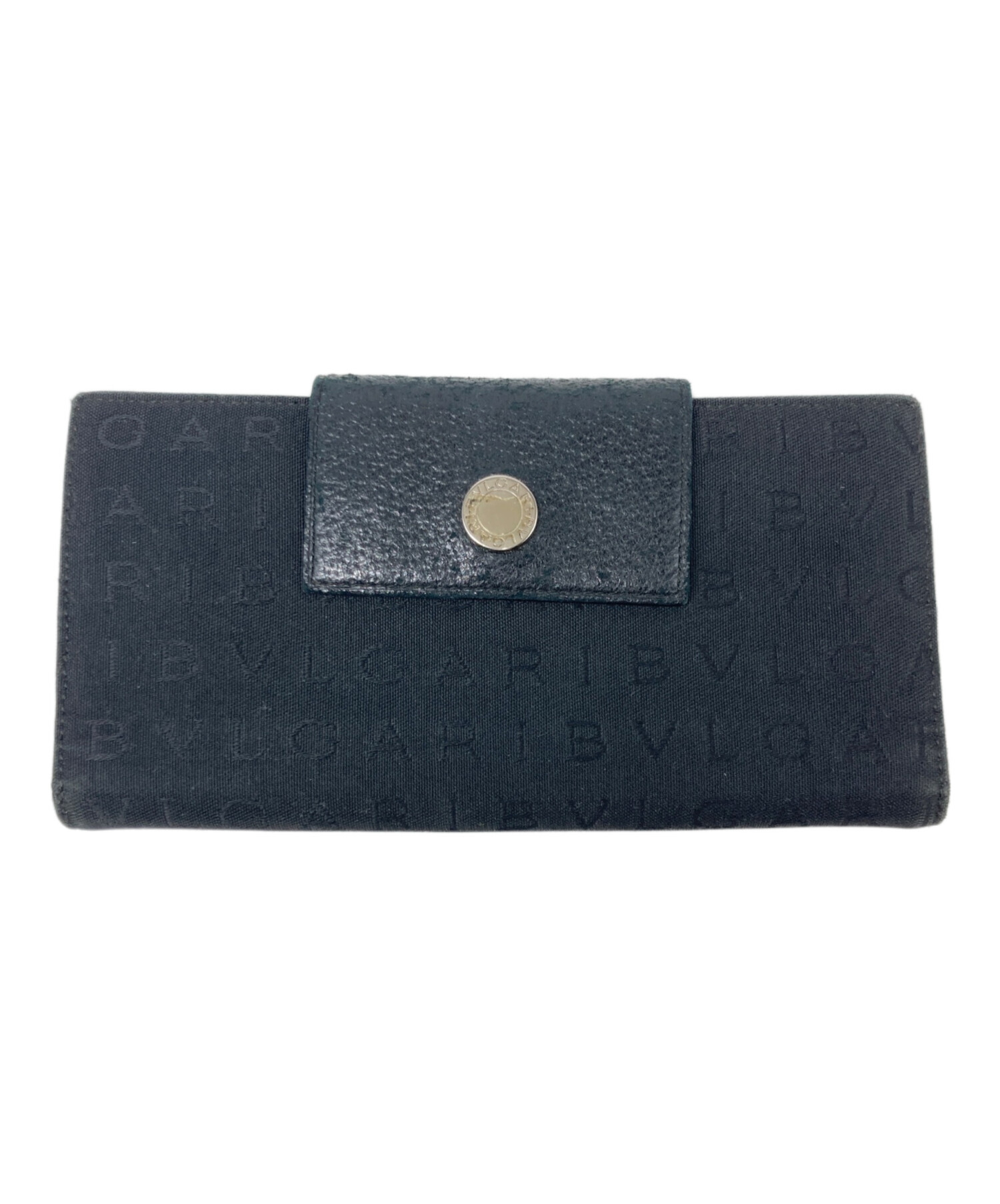 BVLGARI ブルガリ 財布・ケース  黒 【古着】【中古】【送料無料】 中古・古着通販】BVLGARI (ブルガリ) S.BVLGARI 2つ折り財布 ブラック