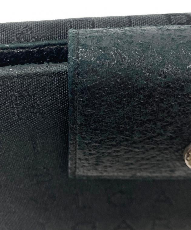 ［ブルガリ］　札入れ　箱なし　中古品 中古・古着通販】BVLGARI (ブルガリ) 札入れ ブラック｜ブランド・古着