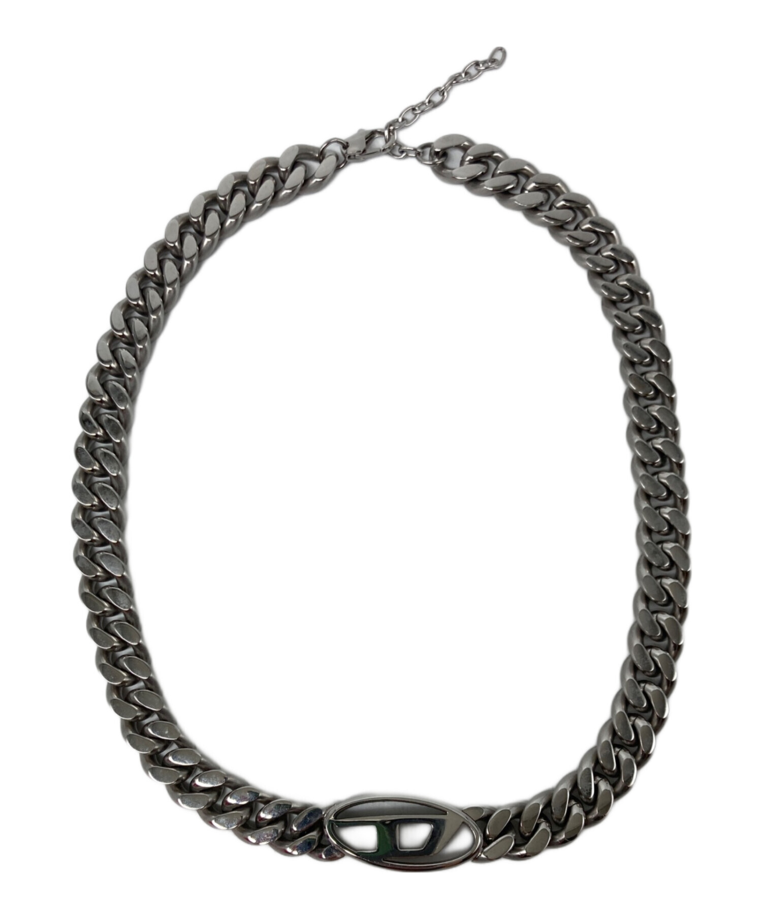 中古・古着通販】DIESEL (ディーゼル) ロゴチェーンネックレス