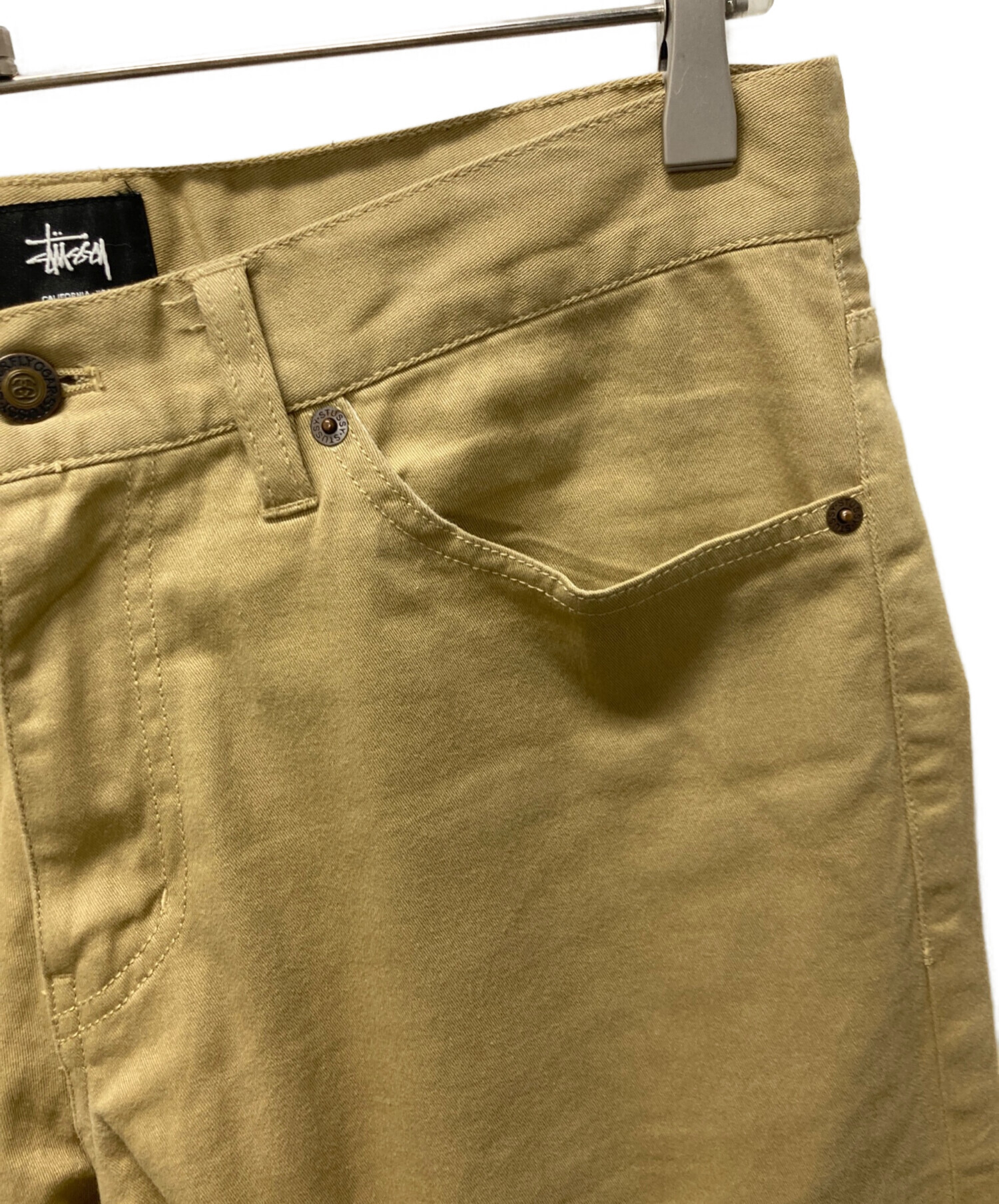 中古・古着通販】stussy (ステューシー) チノパン ベージュ サイズ:32