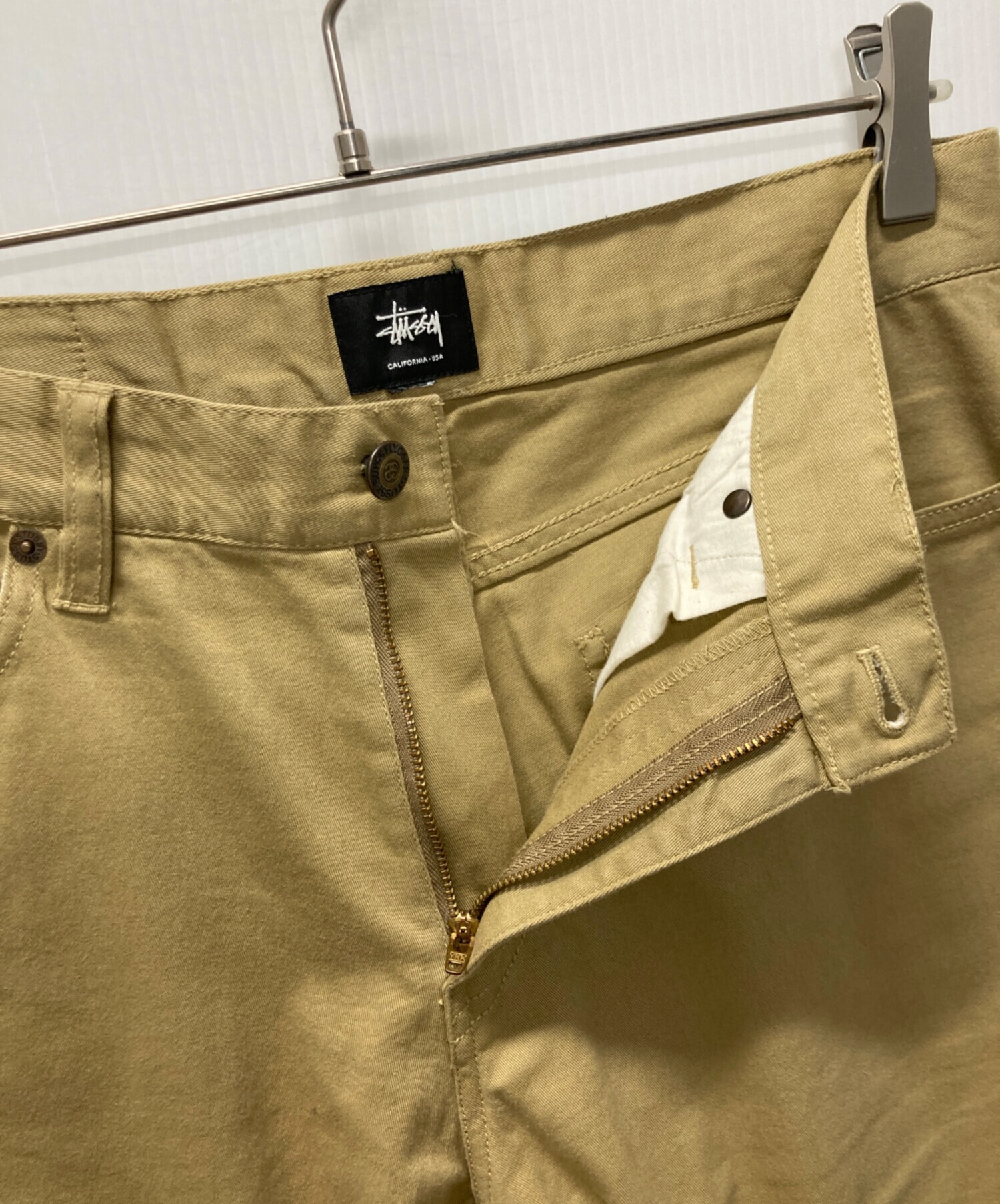 中古・古着通販】stussy (ステューシー) チノパン ベージュ サイズ:32