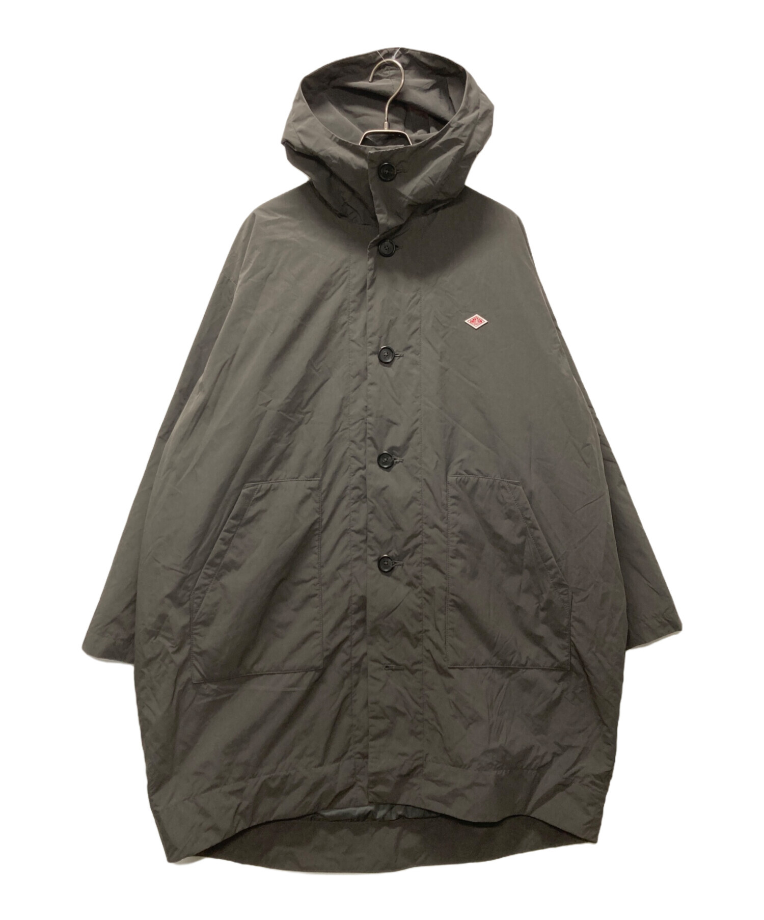 DANTON　コート　濃グレー　М 中古・古着通販】DANTON (ダントン) インサレーションフーデッドコート