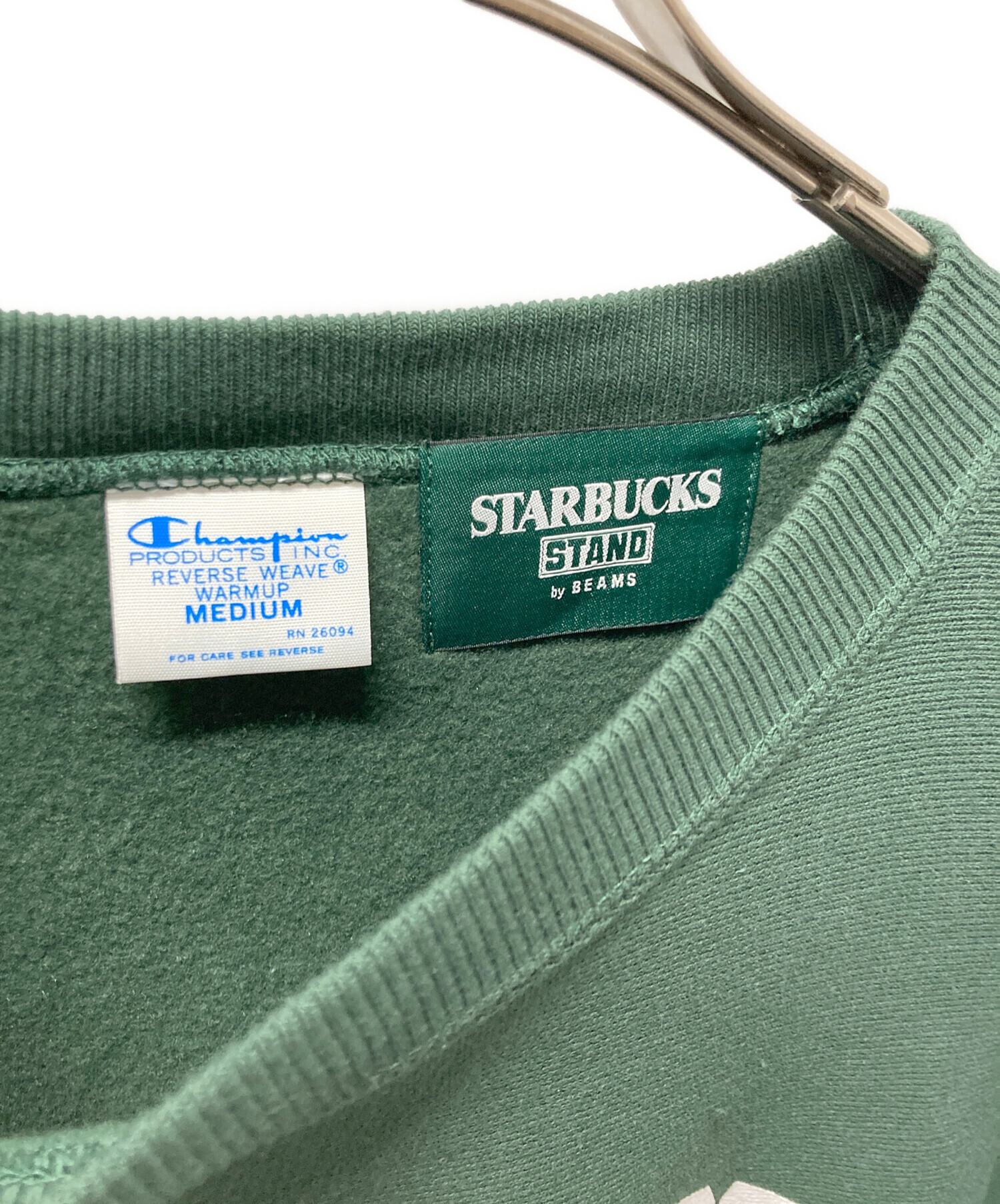 中古・古着通販】Champion (チャンピオン) BEAMS (ビームス) STARBUCKS 