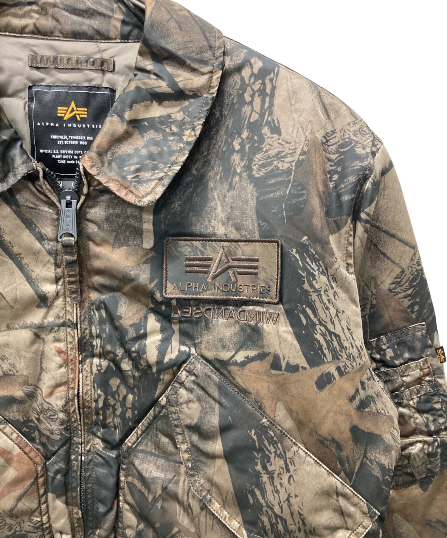 中古・古着通販】ALPHA INDUSTRIES (アルファインダストリーズ) WIND