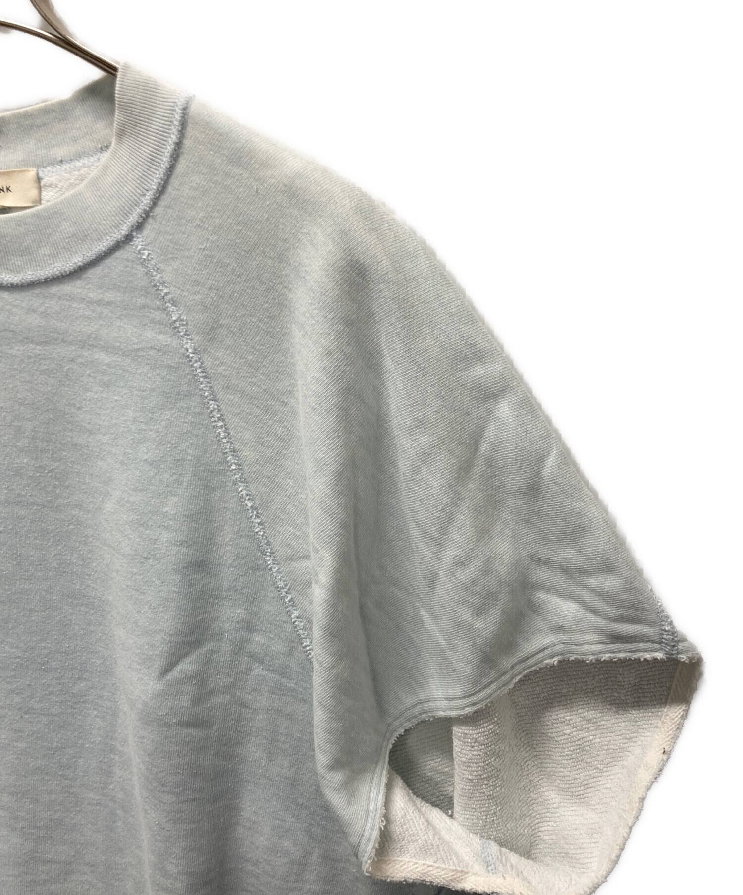 中古・古着通販】BLAMINK (ブラミンク) 吊り裏毛ロゴショートスリーブ