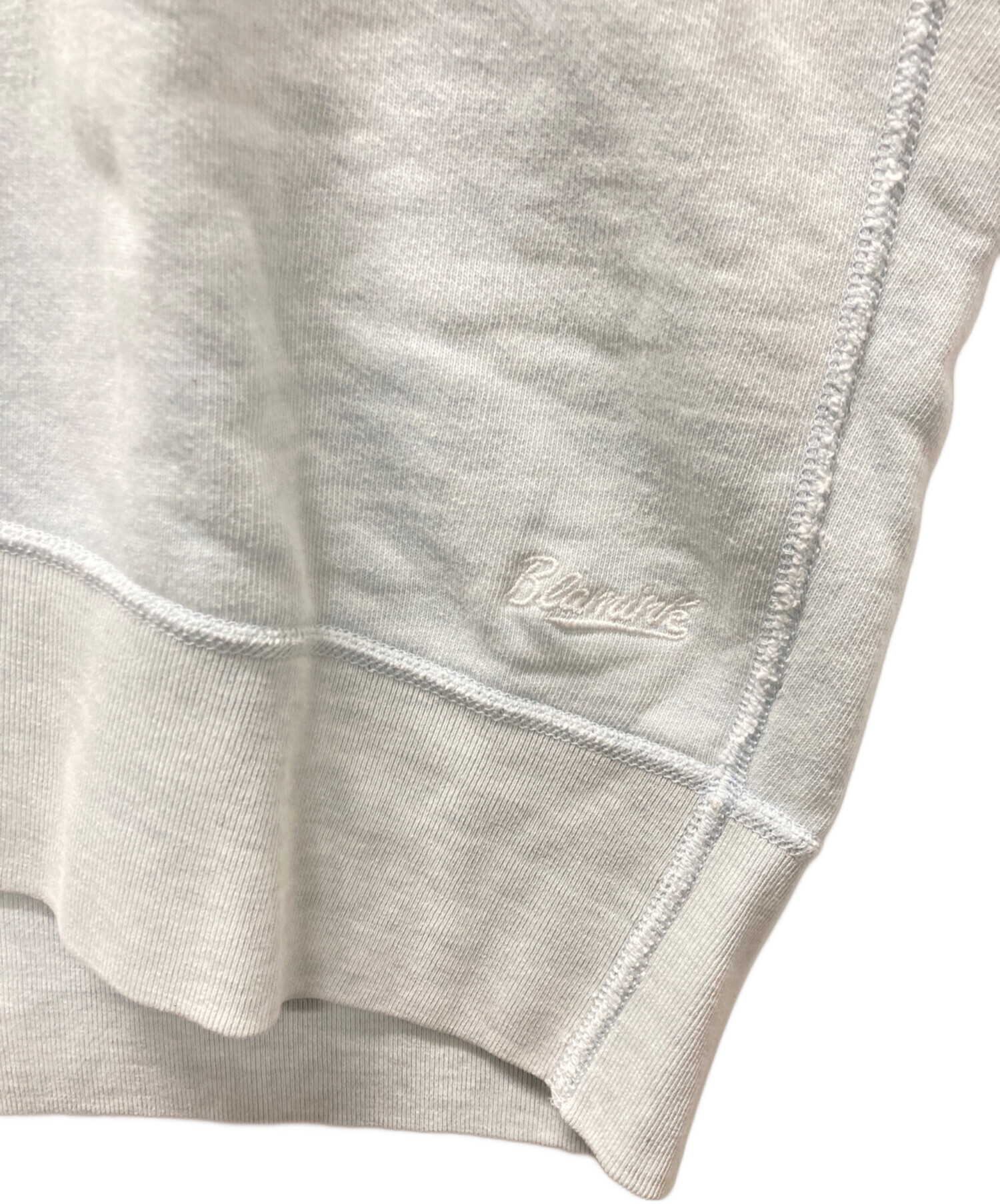 中古・古着通販】BLAMINK (ブラミンク) 吊り裏毛ロゴショートスリーブ