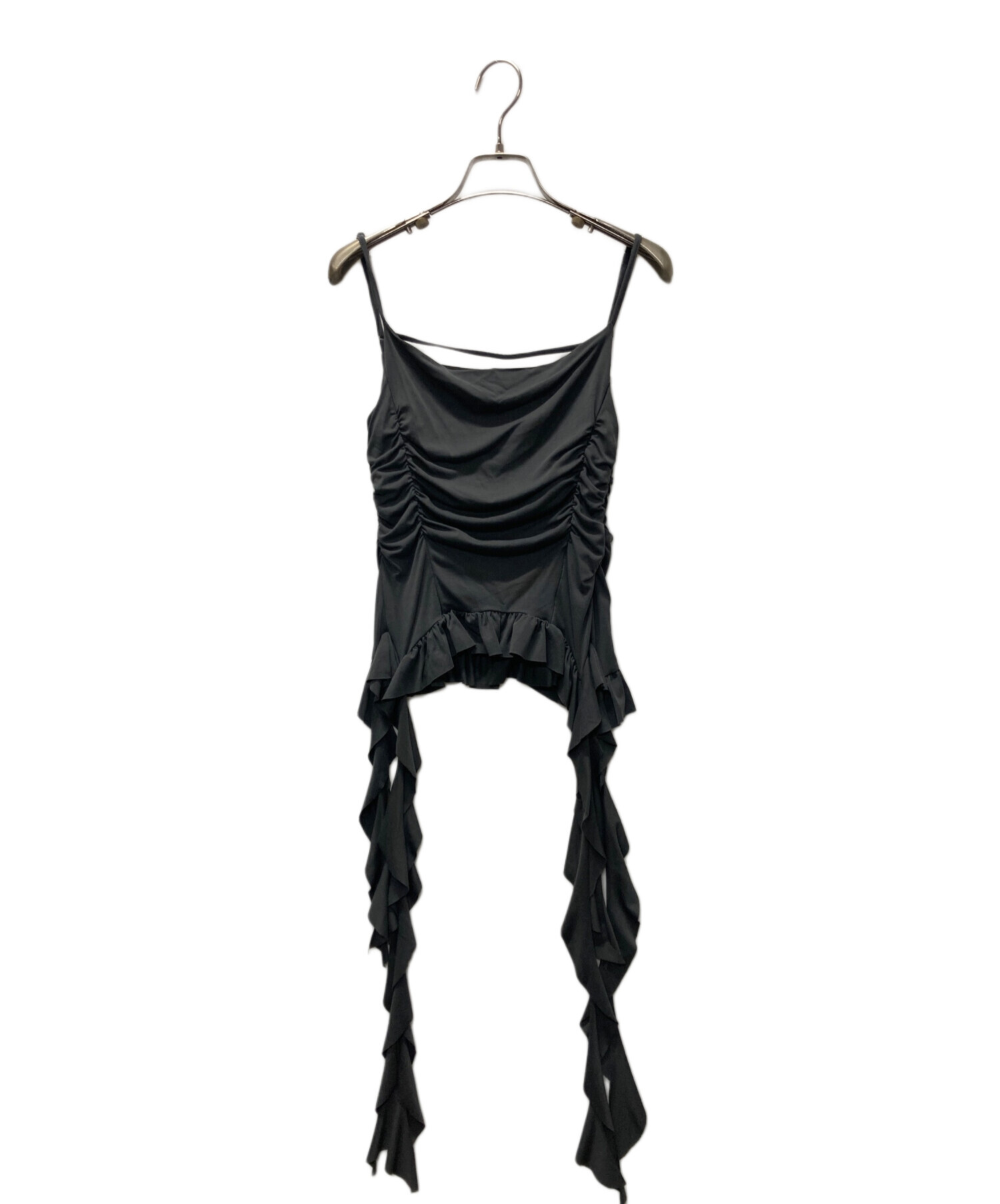 メゾンスペシャル　Ruffle Shirring Camisole MAISON SPECIAL（メゾンスペシャル） キャミソール Ruffle Shirring