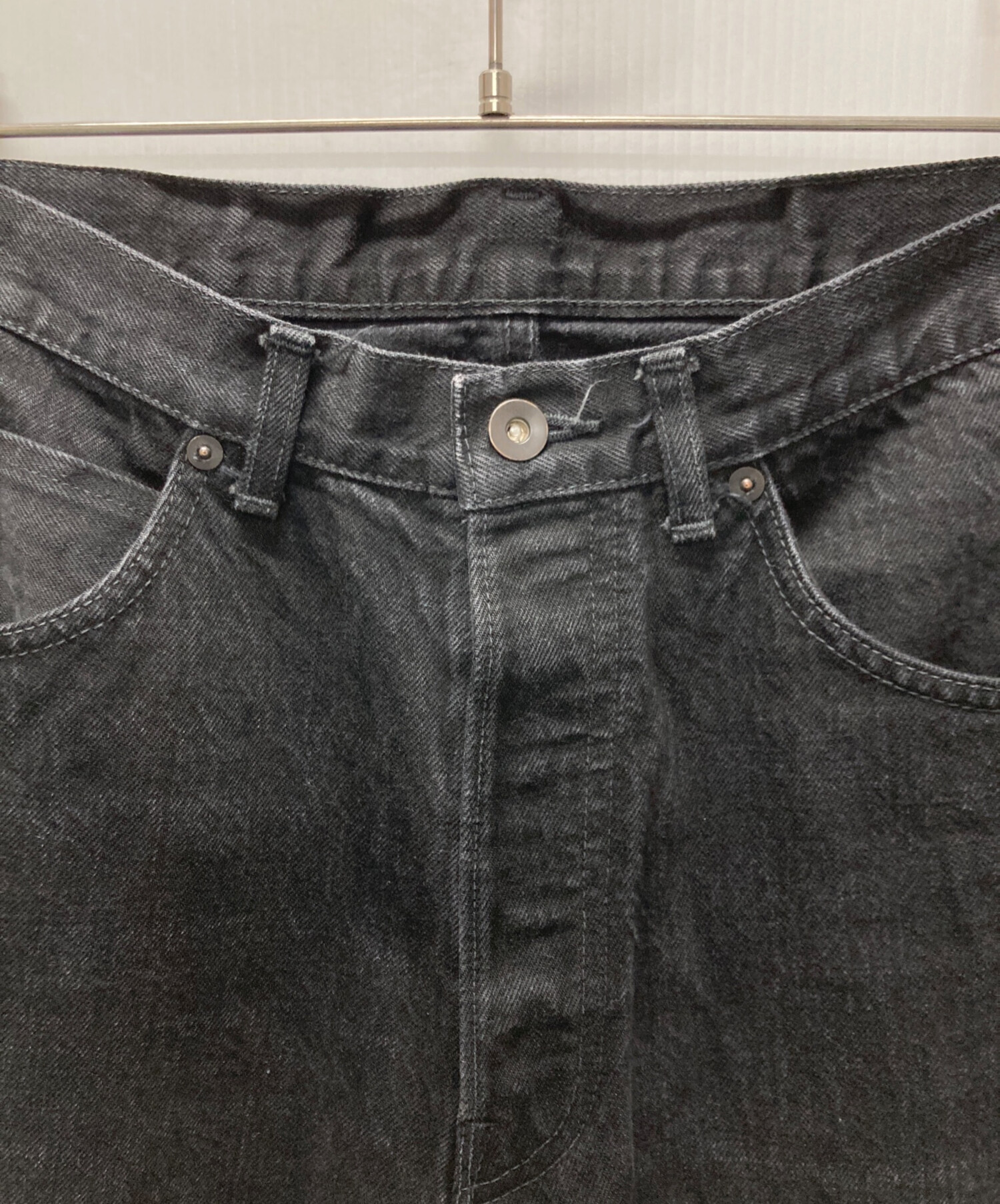 中古・古着通販】MARKA (マーカ) RELAX STRAIGHT FIT JEANS ブラック
