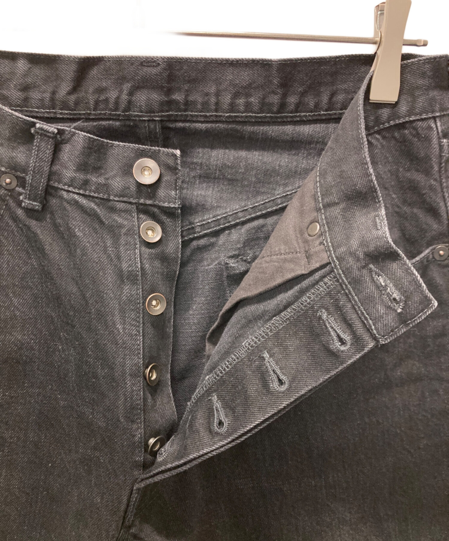 中古・古着通販】MARKA (マーカ) RELAX STRAIGHT FIT JEANS ブラック