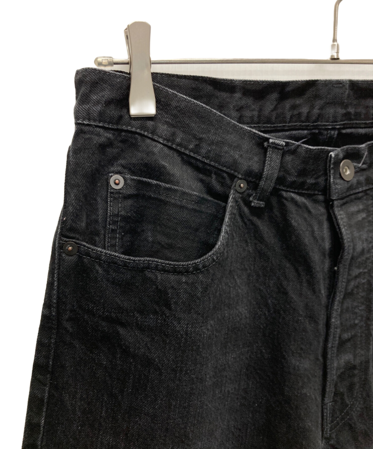 中古・古着通販】MARKA (マーカ) RELAX STRAIGHT FIT JEANS ブラック