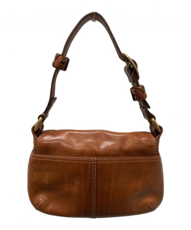 【美品】コーチ 10577 ソーホー ワンハンドバッグ レザー 肩掛け 茶 未使用級 COACH コーチ ソーホー ワンショルダーバッグ レザー
