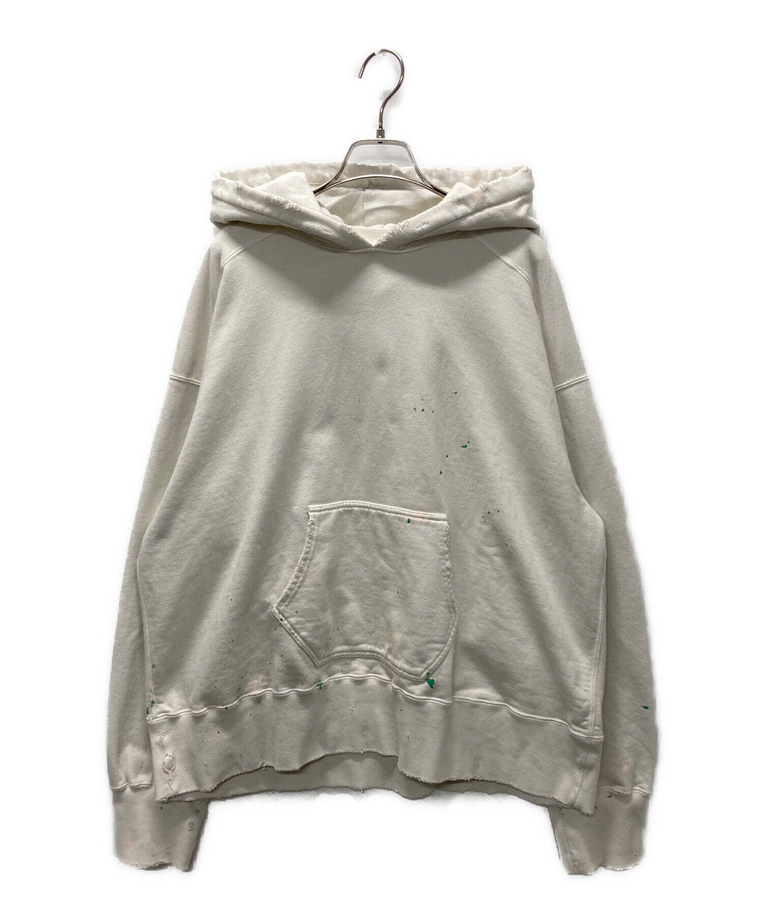 中古・古着通販】ANCELLM (アンセルム) DYED DAMAGE HOODDIE/ダイ