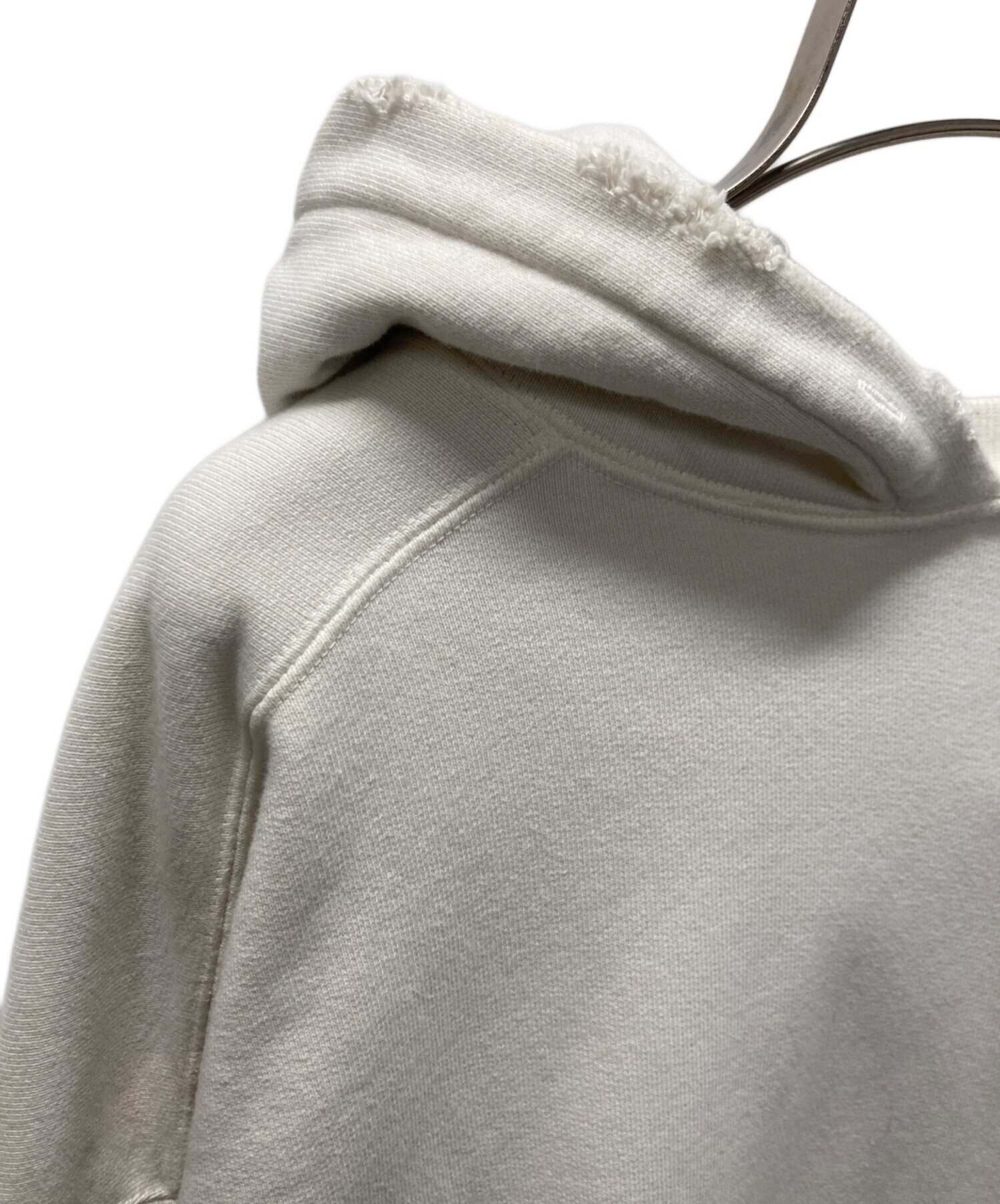 中古・古着通販】ANCELLM (アンセルム) DYED DAMAGE HOODDIE/ダイ 
