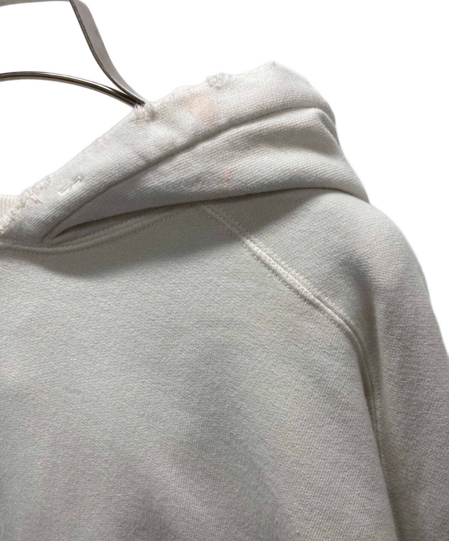 中古・古着通販】ANCELLM (アンセルム) DYED DAMAGE HOODDIE/ダイ 