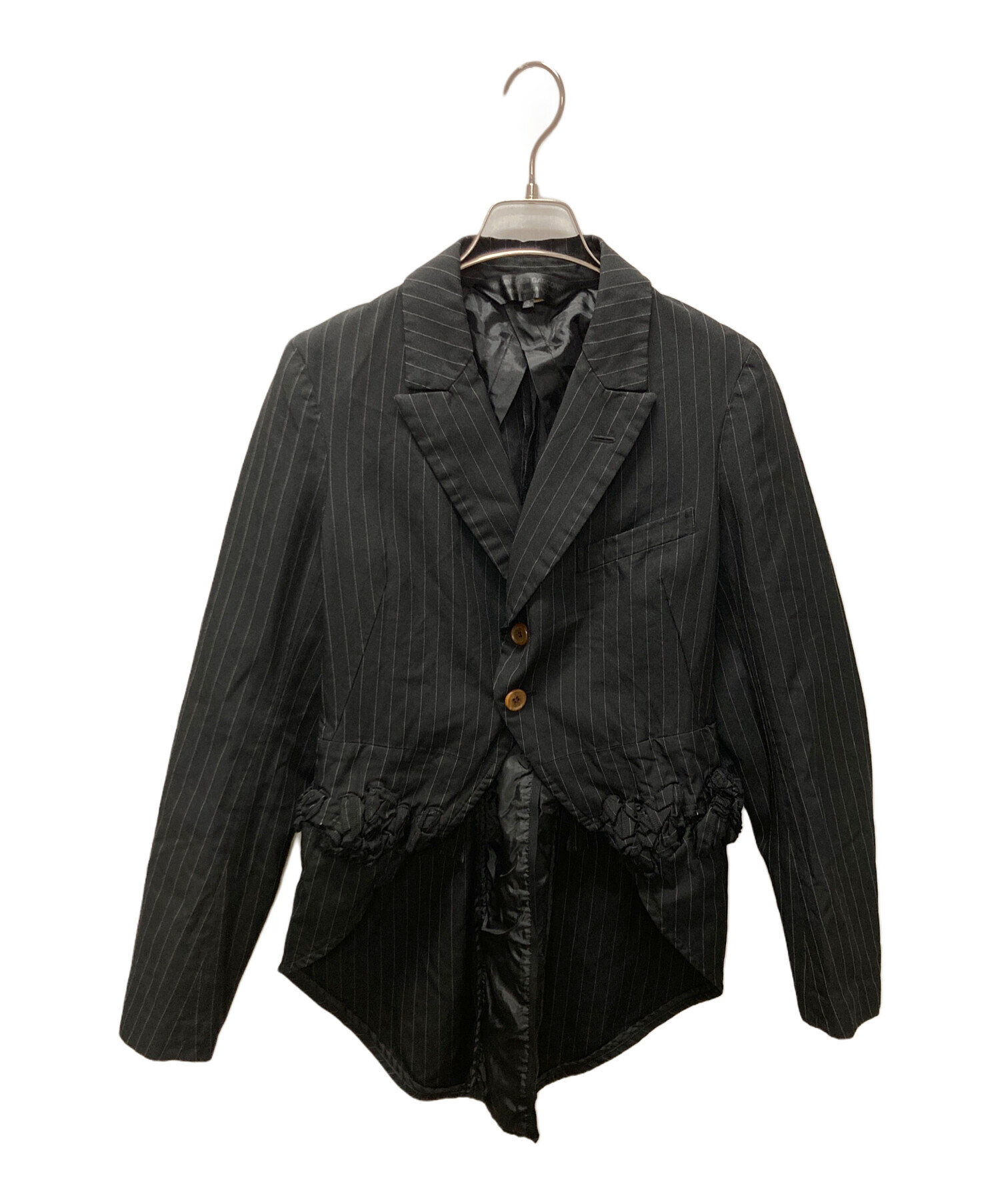 【美品】コムデギャルソン ジャケット タキシード 燕尾ジャケット ブラック S USED】BLACK COMME des GARCONS(ブラック コムデギャルソン)燕尾ジャケット