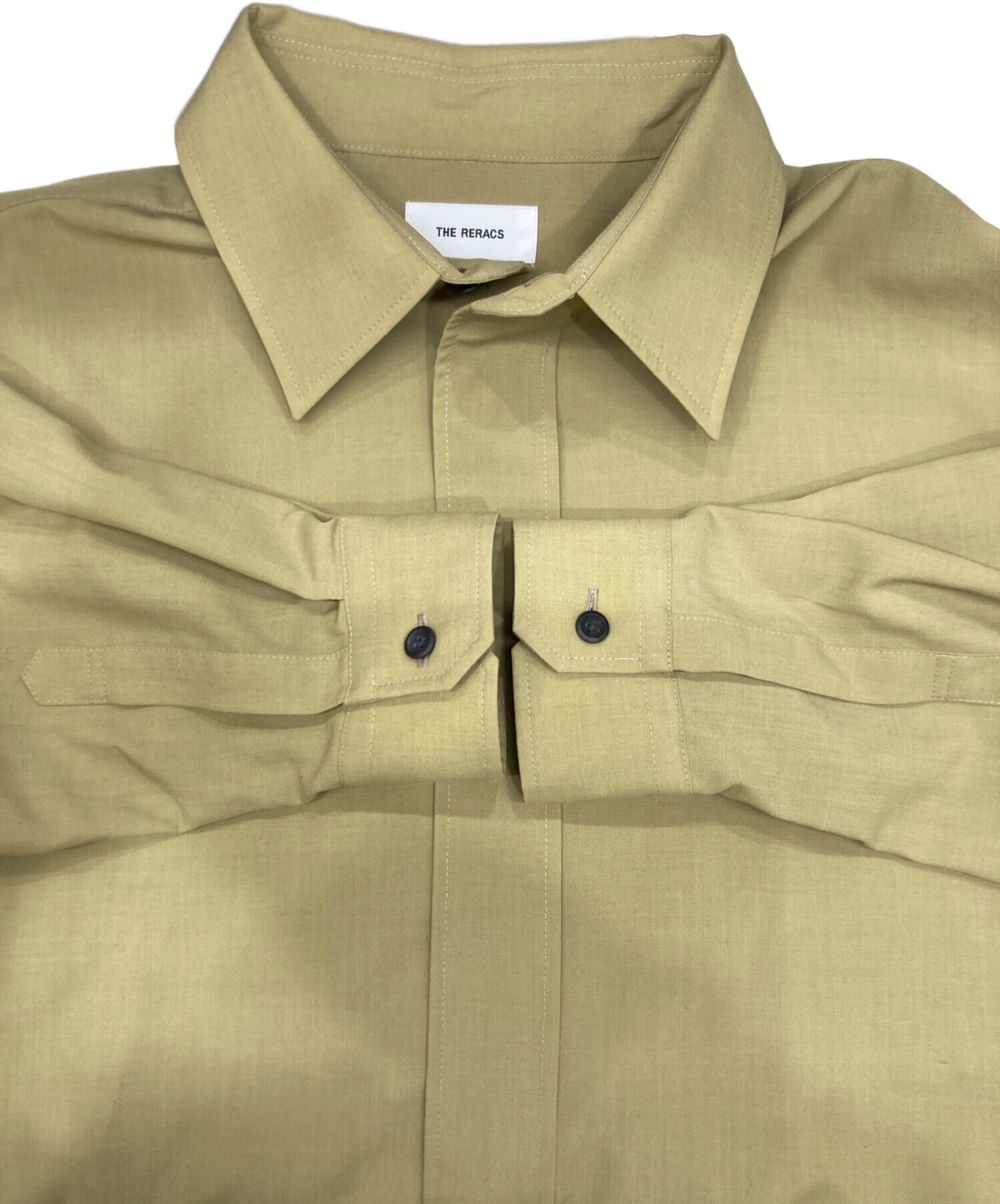 中古・古着通販】THE RERACS (ザ リラクス) SIDE SLIT LONG SHIRT