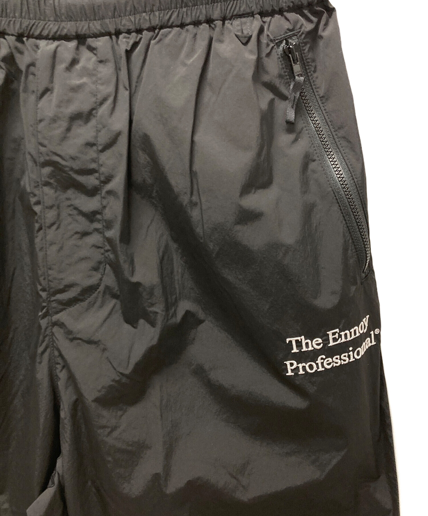 The Ennoy Professional ブラックナイロンパンツ　M 中古・古着通販】The Ennnoy Professional (ザ エンノイ