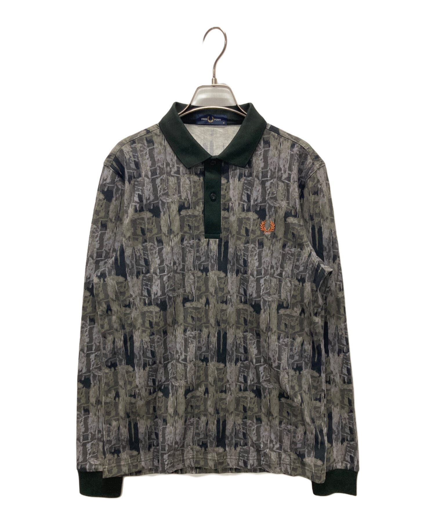 中古・古着通販】FRED PERRY (フレッドペリー) ABSTRACT PRINT POLO
