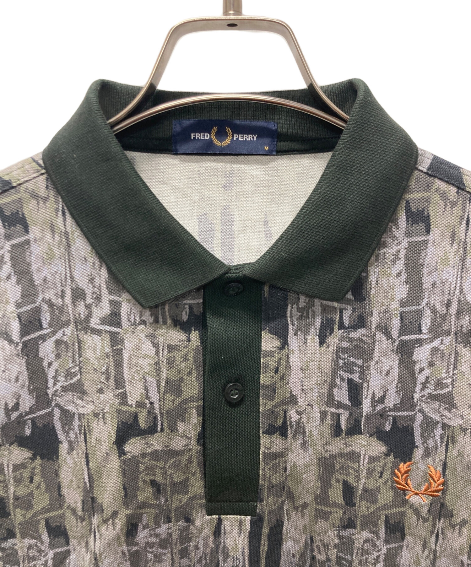 中古・古着通販】FRED PERRY (フレッドペリー) ABSTRACT PRINT POLO