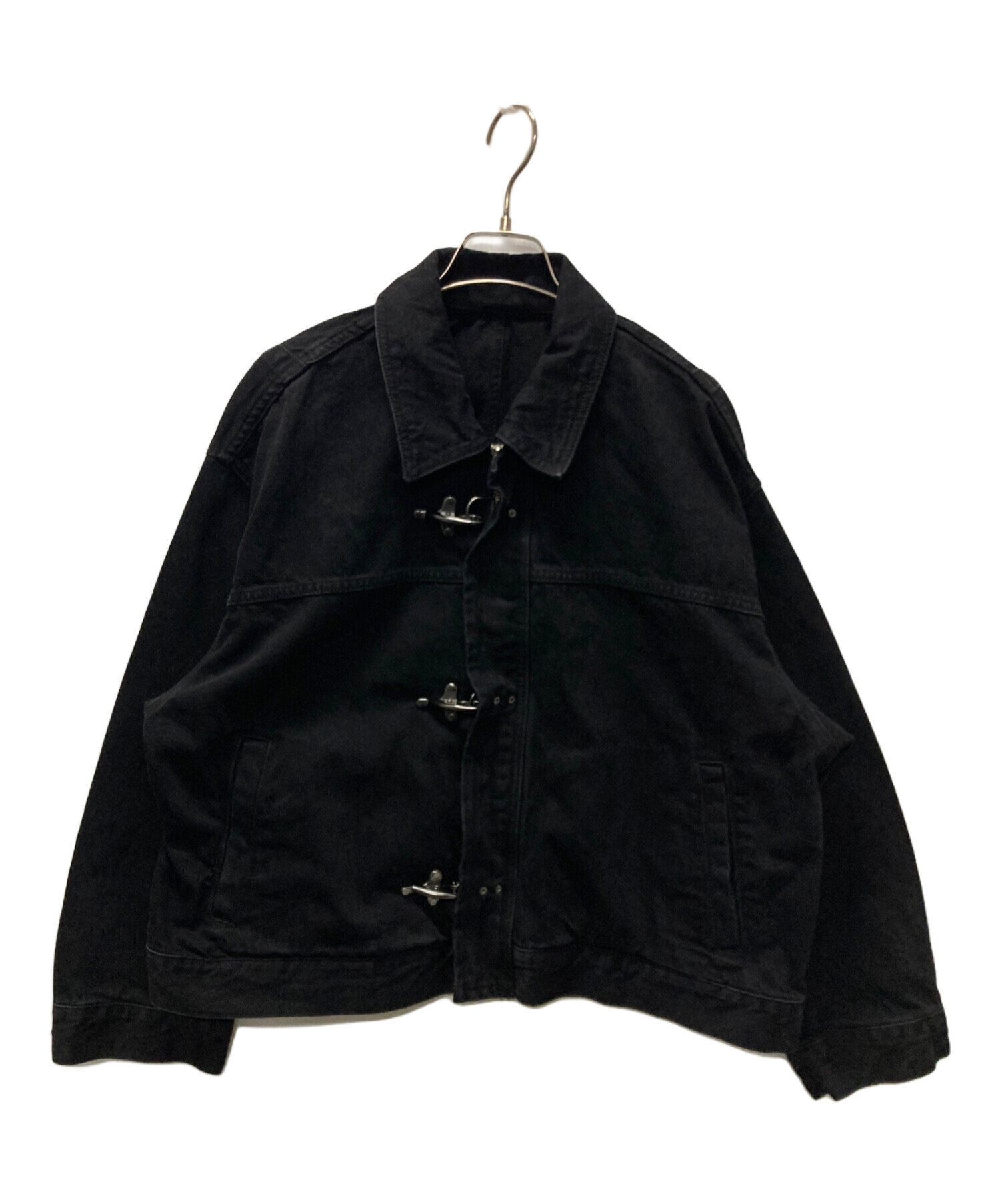 中古・古着通販】HARE (ハレ) ファイヤーマンバックルデニムブルゾン 