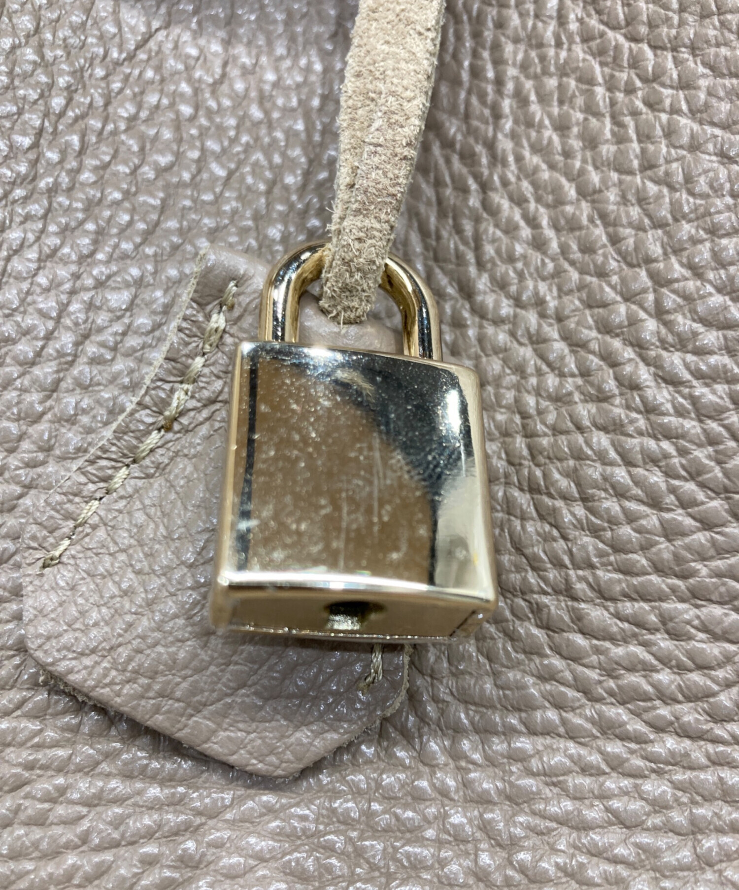 中古・古着通販】MILOS (ミロス) カナグツキトート ベージュ｜ブランド 