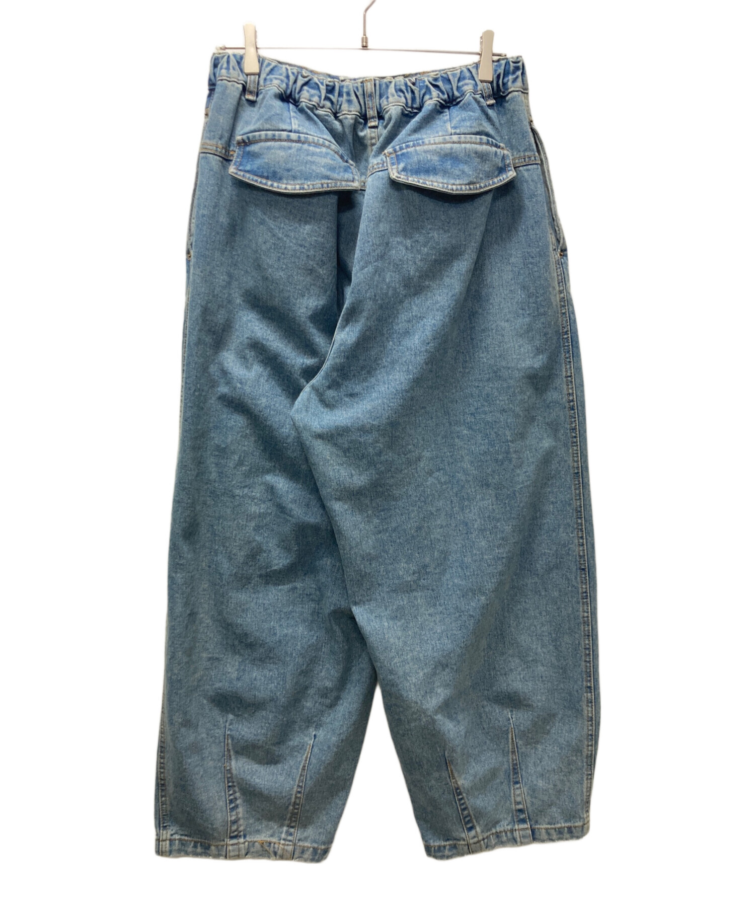 中古・古着通販】ANGLAN (アングラン) デニムバルーンパンツ