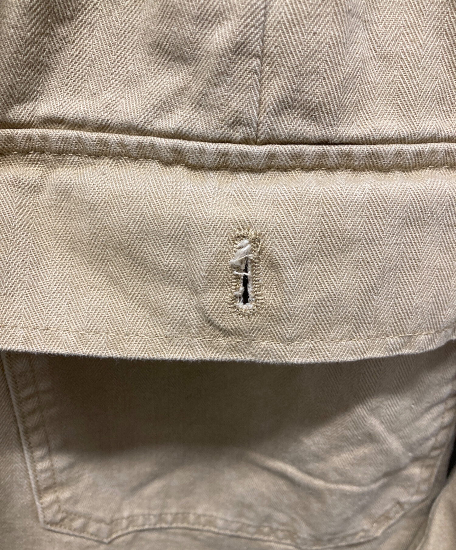 Anglan チノパンツ anglan デニム Distressed Cargo Denim Balloon Pants - Washed Blue デニムパンツ ANGLAN アングラン のファッション通販