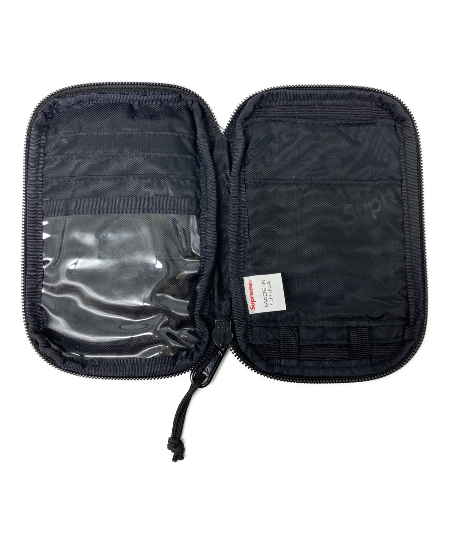 中古・古着通販】SUPREME (シュプリーム) small zip pouch ブラック