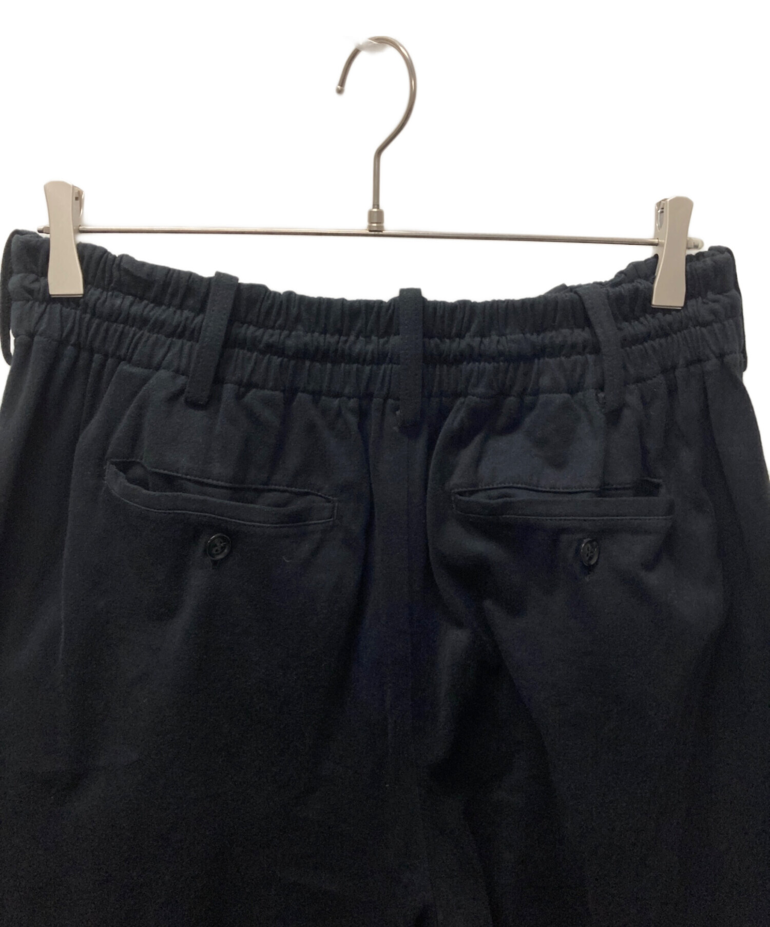 中古・古着通販】s'yte (サイト) イージーパンツ ブラック サイズ:L